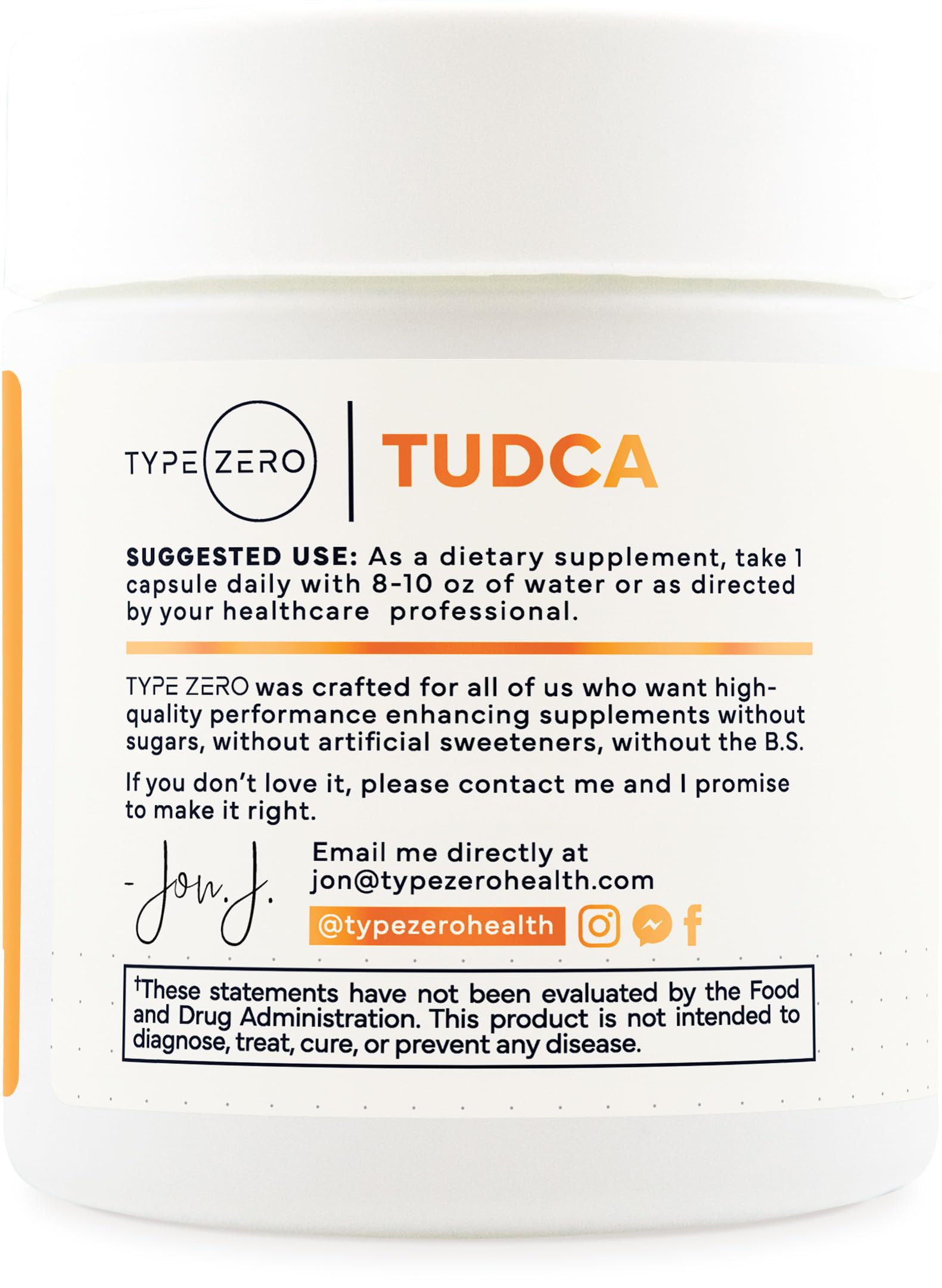 Type Zero Clean TUDCA Capsules 250mg - Pure Tauroursodeoxycholic Acid Supplement - Bile Salt Derivative - 60 Capsules, 60 Servings Type Zero uk supplements