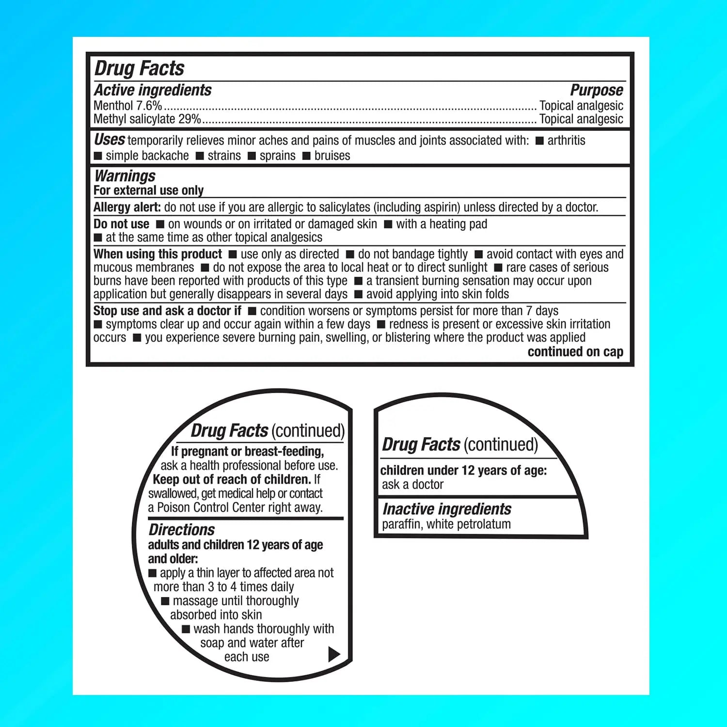 Icy Hot Original Pain Relieving Balm 3.5 oz (pack of 4) Icy Hot uk supplements