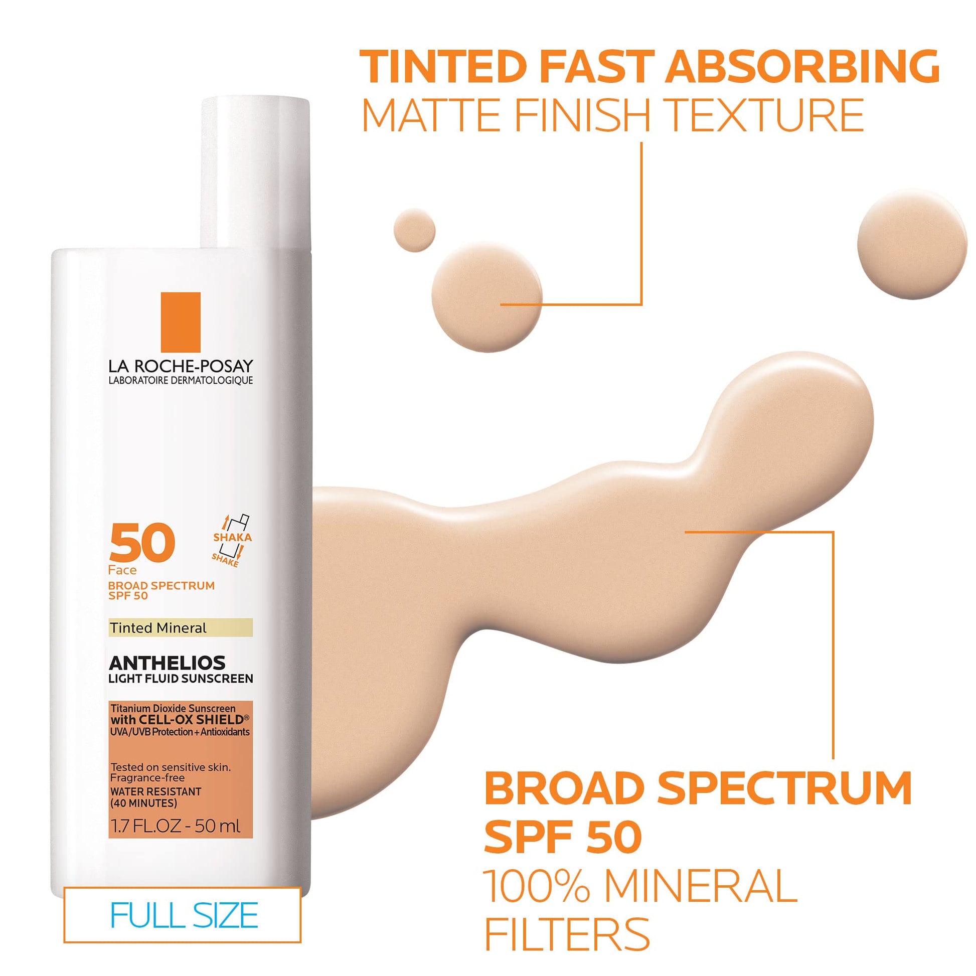 La Roche-Posay Anthelios Tinted SPF 50 Sunscreen & Toleriane Gentle La Roche-Posay uk supplements