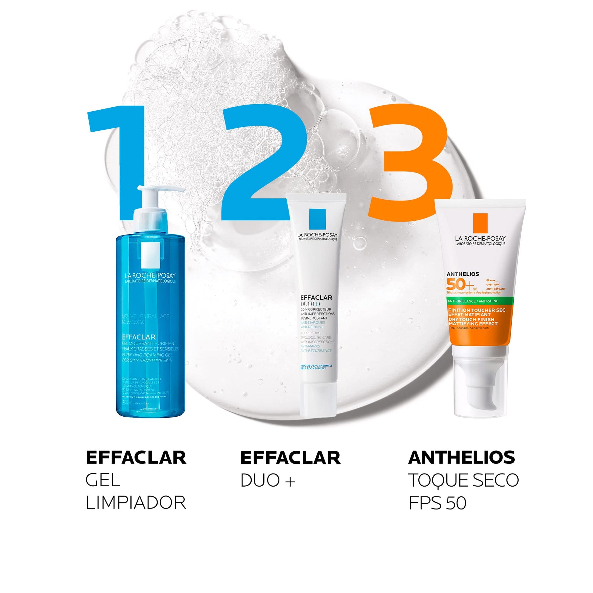 La Roche-Posay Effaclar Purifying Foaming Gel Cleanser for Oily Skin La Roche-Posay uk supplements