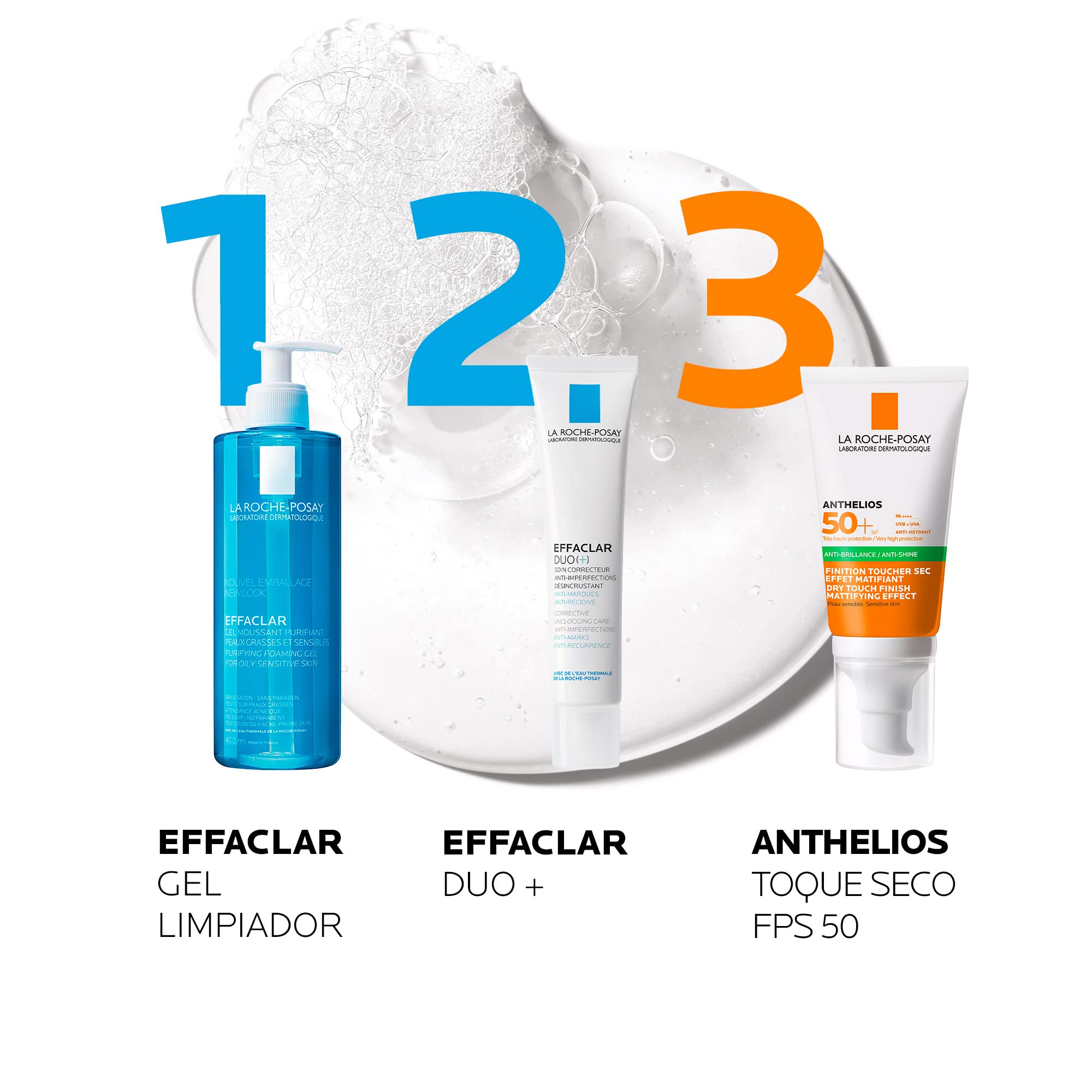La Roche-Posay Effaclar Purifying Foaming Gel Cleanser for Oily Skin La Roche-Posay uk supplements