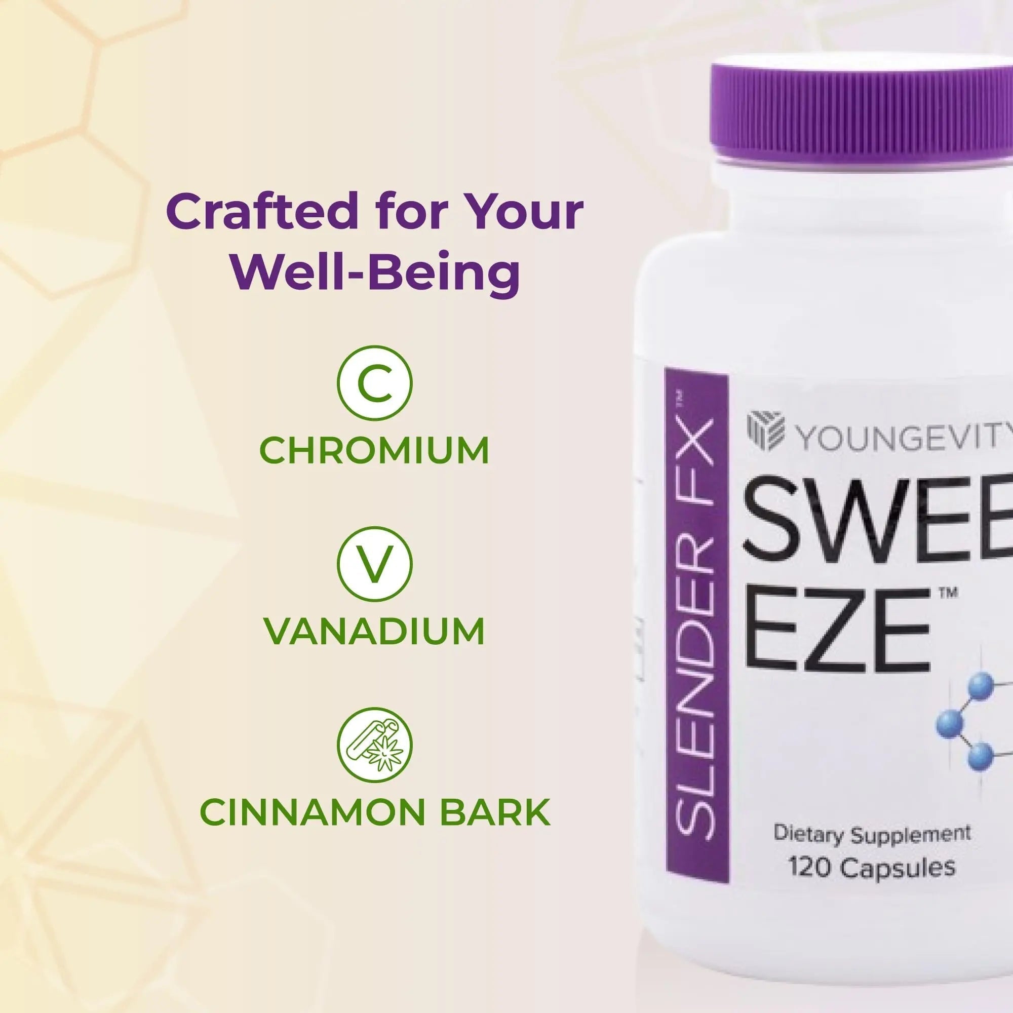 Youngevity Sweet eze 120 Capsules Youngevity uk supplements
