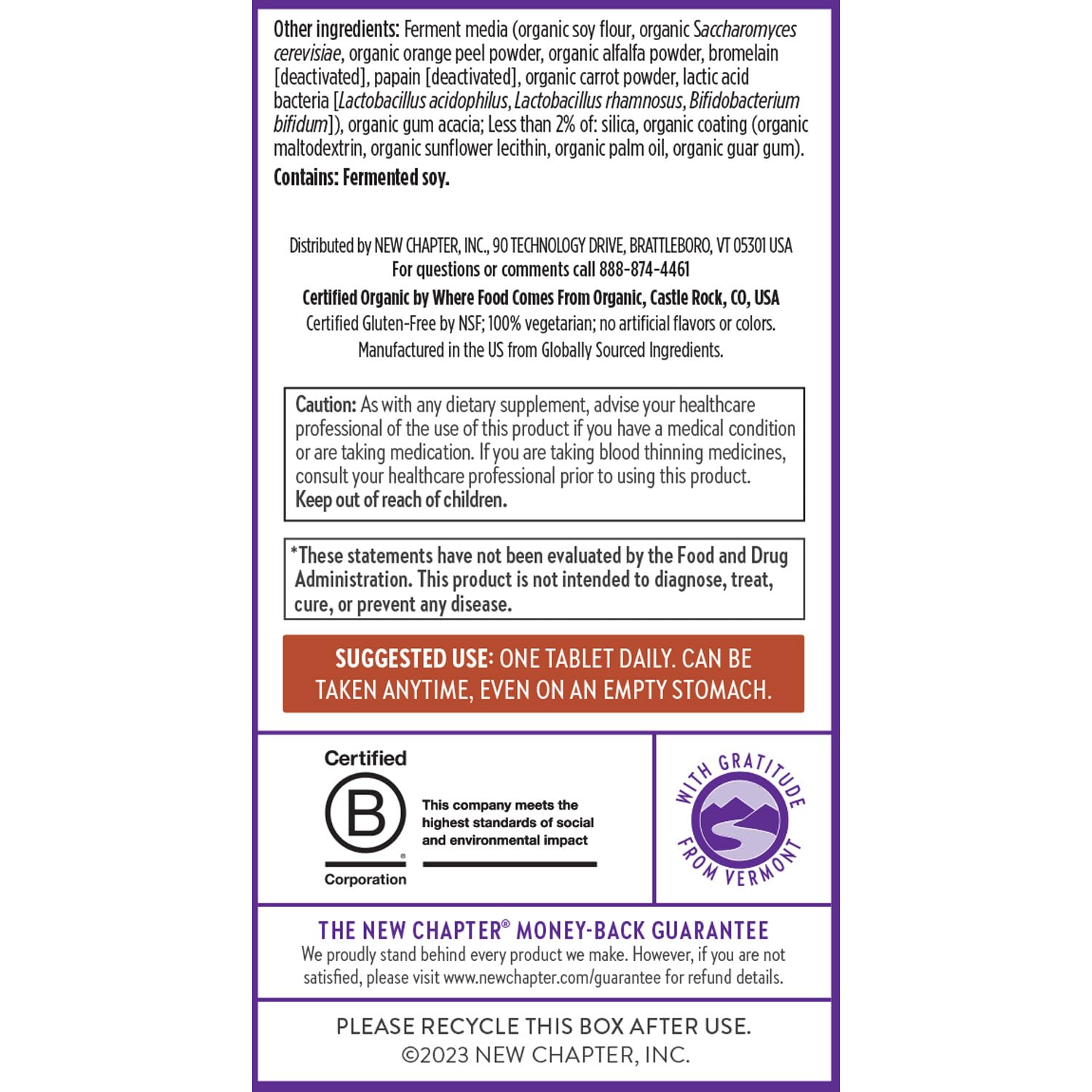New Chapter Men’s Multivitamin, B6, Extra B12, D3, Vitamin C & Zinc, Immune, Heart, Cellular Energy, and Brain Health New Chapter uk supplements