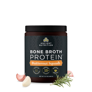 Ancient Nutrition Bone Broth Protein Powder, Butternut Squash, Grass-Fed Chicken Ancient Nutrition uk supplements