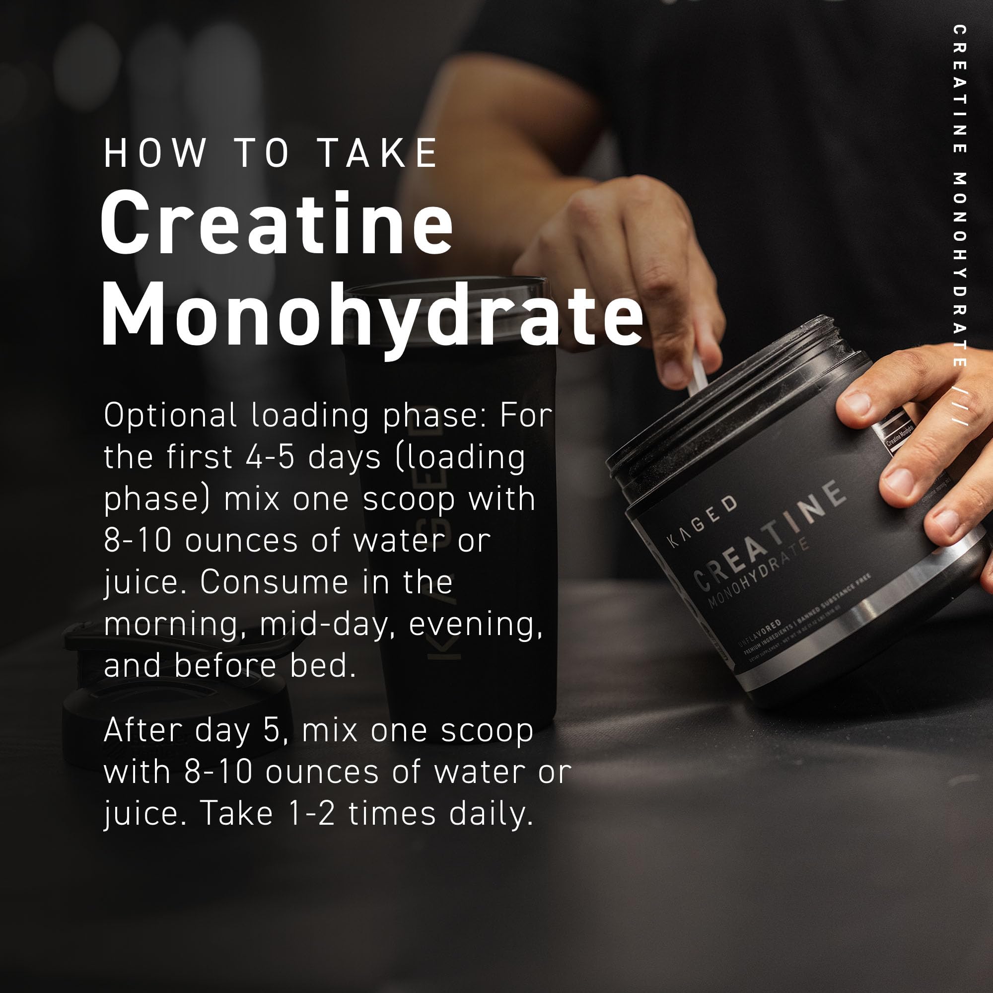 Kaged Pre Sport & Creatine Monohydrate Bundle | Mango Lime Pre + Unflavored Creatine Kaged uk supplements