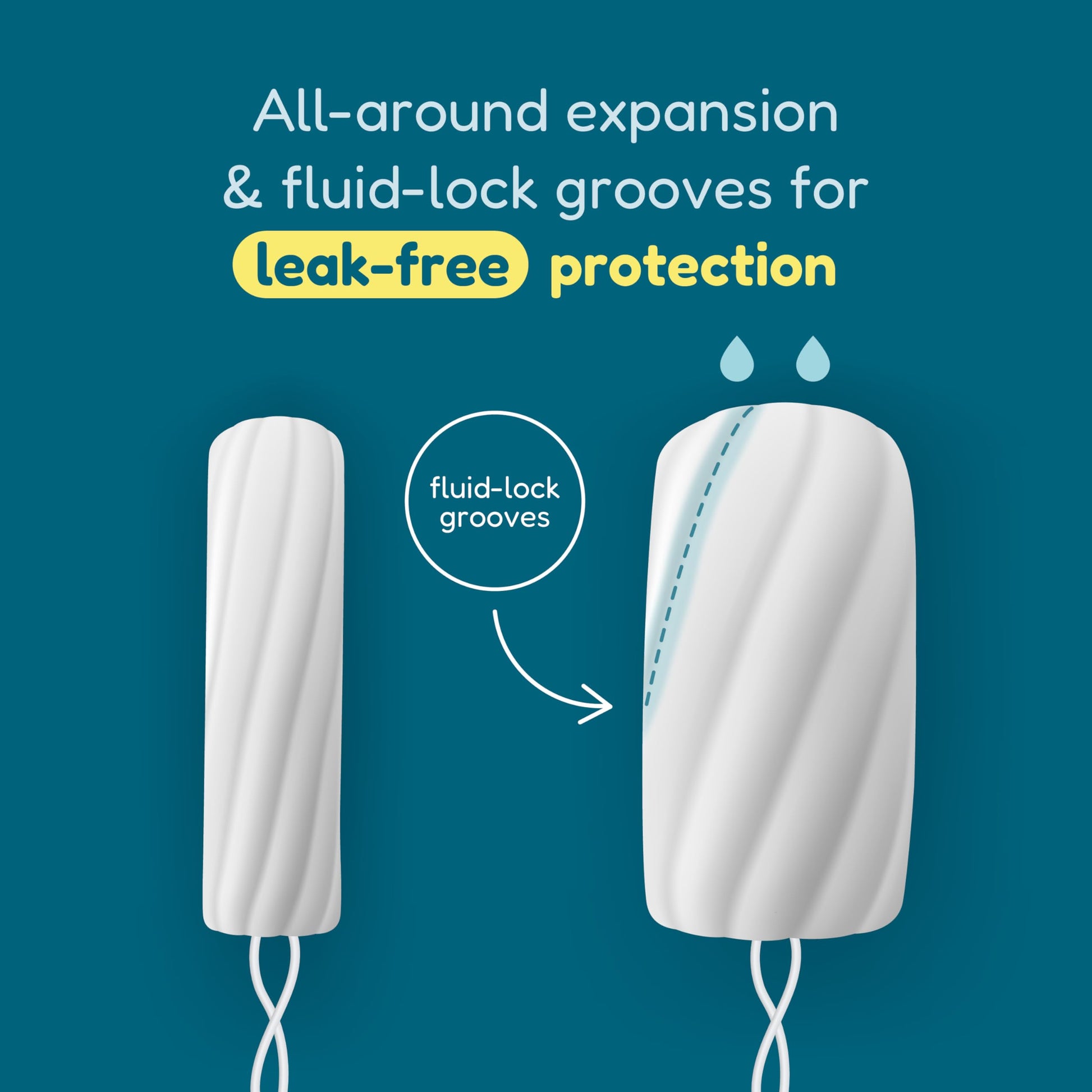 o.b. Tampons | Non-Applicator Tampon, Unscented | Super Tampon, 40ct o.b. uk supplements