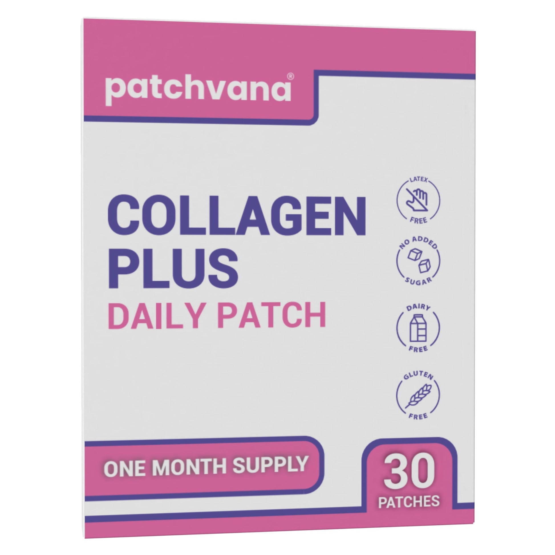 Patchvana Collagen Plus Patch for Women & Men, 1 Month Supply, 30 Patches Patchvana uk supplements