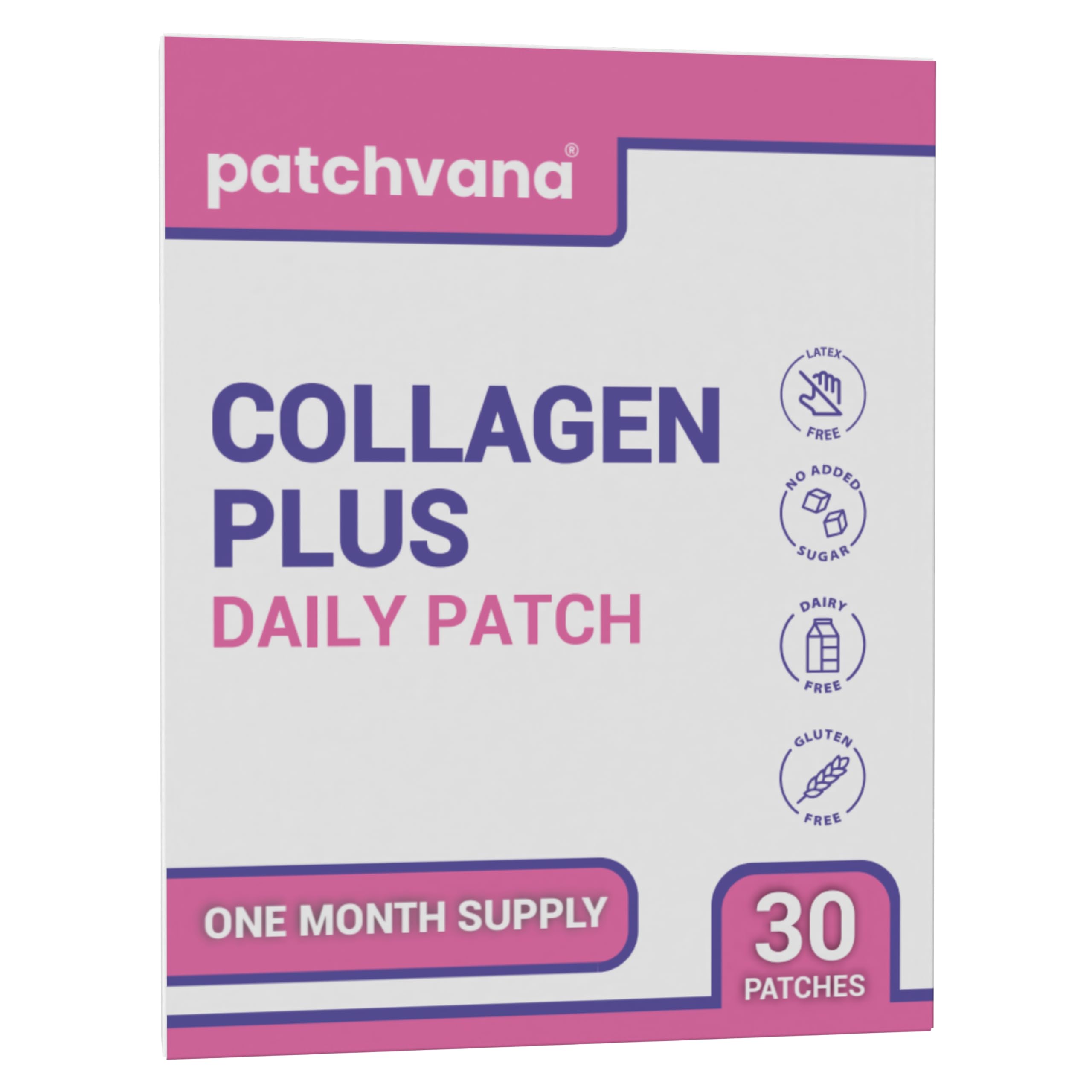 Patchvana Collagen Plus Patch for Women & Men, 1 Month Supply, 30 Patches Patchvana uk supplements