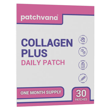 Patchvana Collagen Plus Patch for Women & Men, 1 Month Supply, 30 Patches Patchvana uk supplements