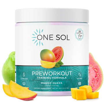 One Sol Pre-Workout for Women, Enhanced Pump & Focus, No Jitters Or Crash, Natural One Sol uk supplements