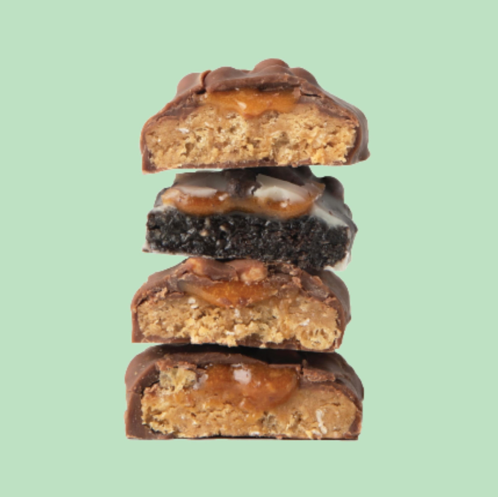YuBi Bars - Protein Bars - 12 Bar Variety Pack - 100 Calories, 10g of Protein, Low Sugar, Low Carb, Palm Oil Free/Non-GMO, Gluten Free, Dairy Free, Healthy Snack, Non-GMO - 14.8oz (12 Pack, Variety Box) Yubi Bar uk supplements