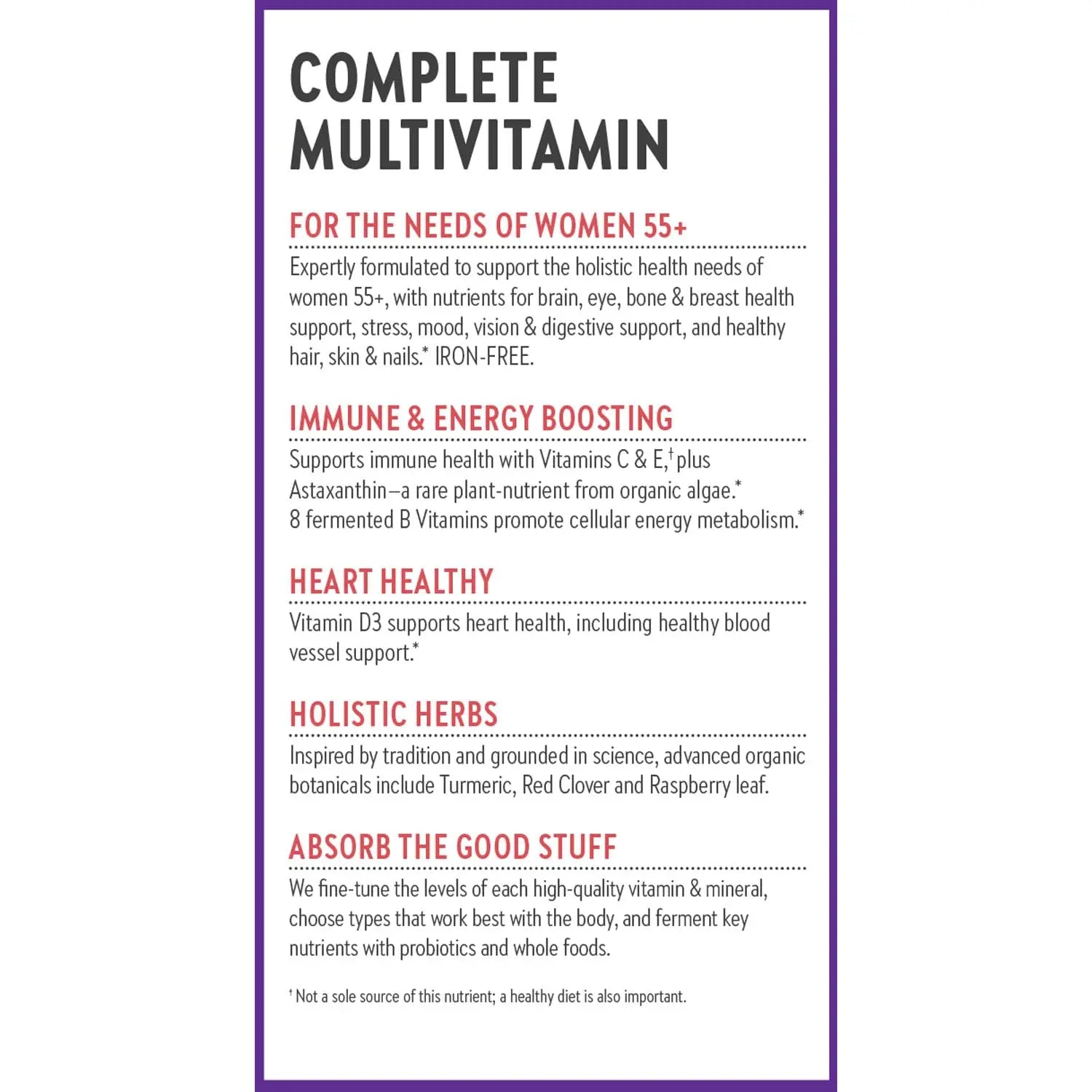 New Chapter Women’s Multivitamin 55+, Astaxanthin, B6, B12, D3, Vitamin C & Zinc, Immune, Heart, Cellular Energy New Chapter uk supplements