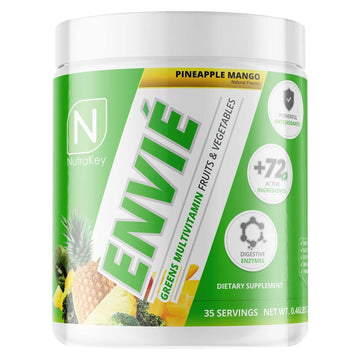 NutraKey Envie Multivitamin Powder, Keto MultiVitamin for Men and Women, Fruits, Greens, Antioxidants, Digestive Enzymes, Amino Acids NutraKey uk supplements