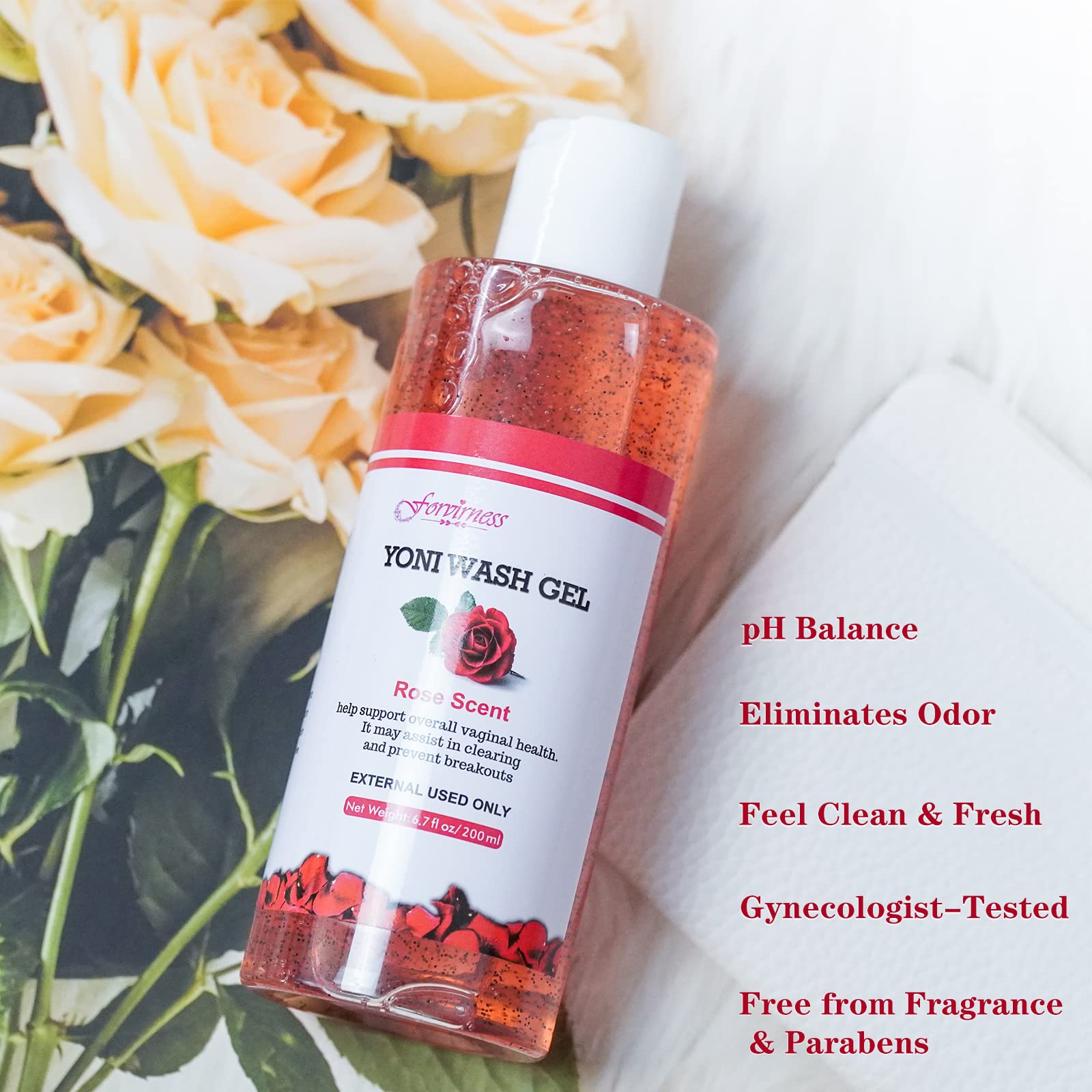 forvirness Feminine Wash with Cleaning Factor, Vaginal Wash - Clean, Remove Odor, pH Balance forvirness uk supplements