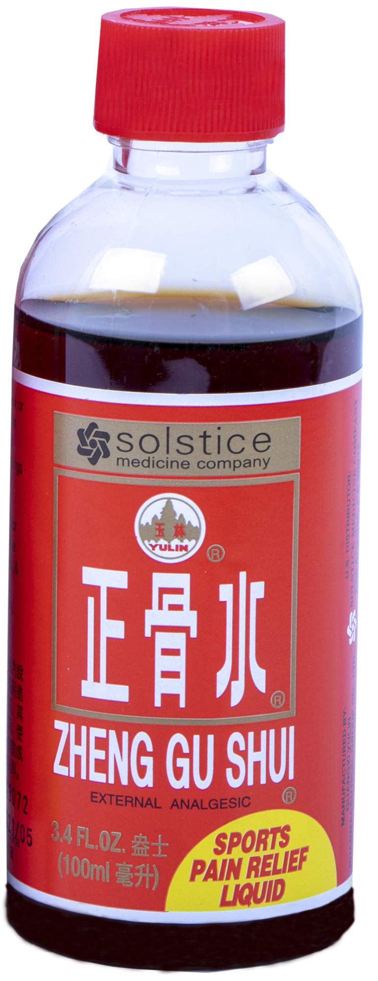 ZHENG GU SHUI - External Analgesic Lotion, 3.4 Oz Solstice Medicine Company uk supplements
