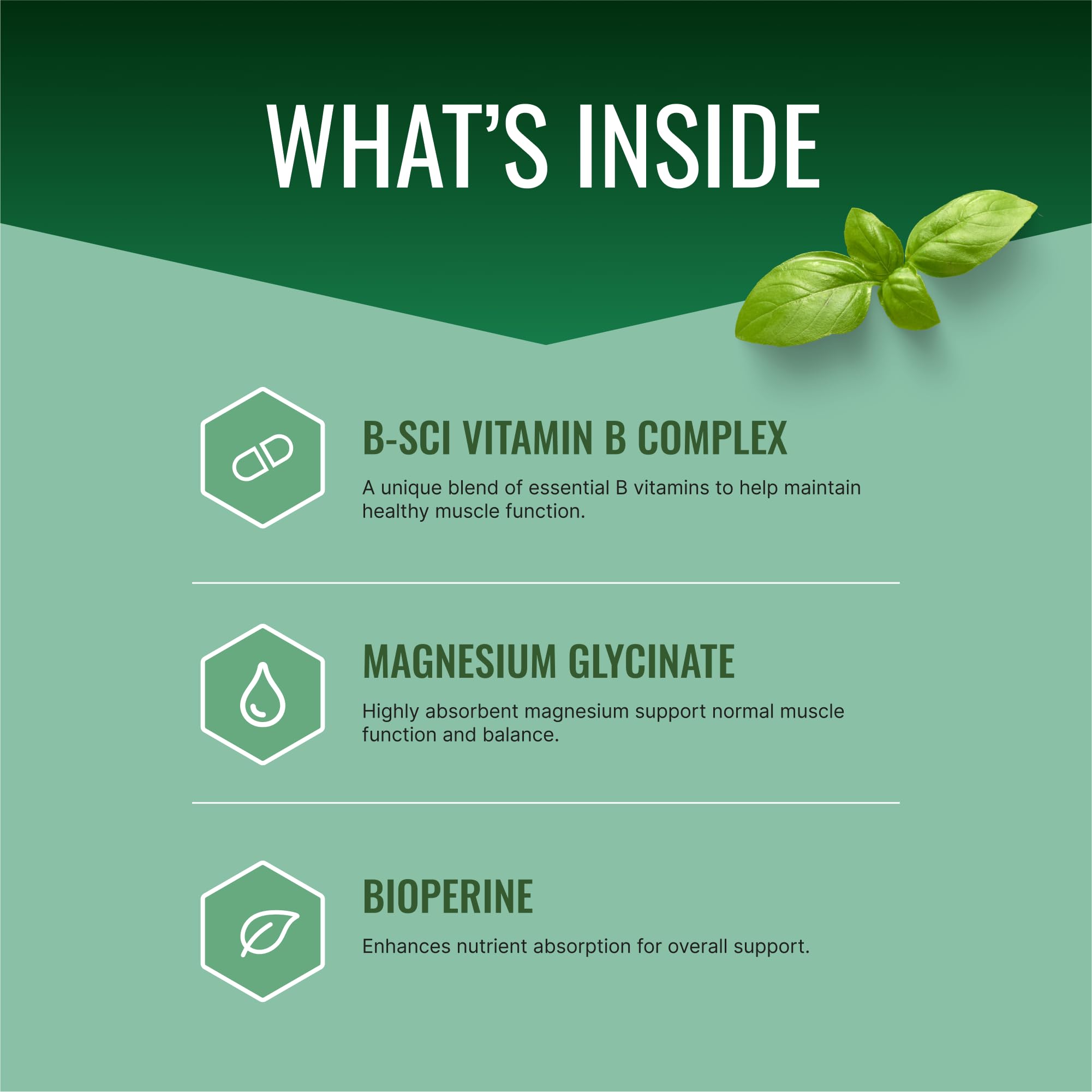 Approved Science Cramprin - High Absorption Magnesium, Vitamin B Complex, BioPerine - Muscle Cramps - 6 Month Supply - 2 Bottles - Vegan Approved Science uk supplements