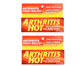 Arthritis Hot Pain Relief Creme 3 oz (Pack of 2) Chattem uk supplements
