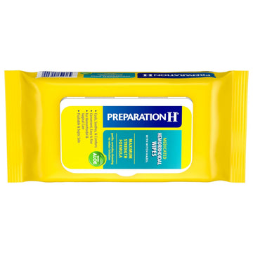 Preparation H Hemorrhoid Flushable Wipes with Witch Hazel for Skin Irritation Relief - 48 Count Preparation H uk supplements