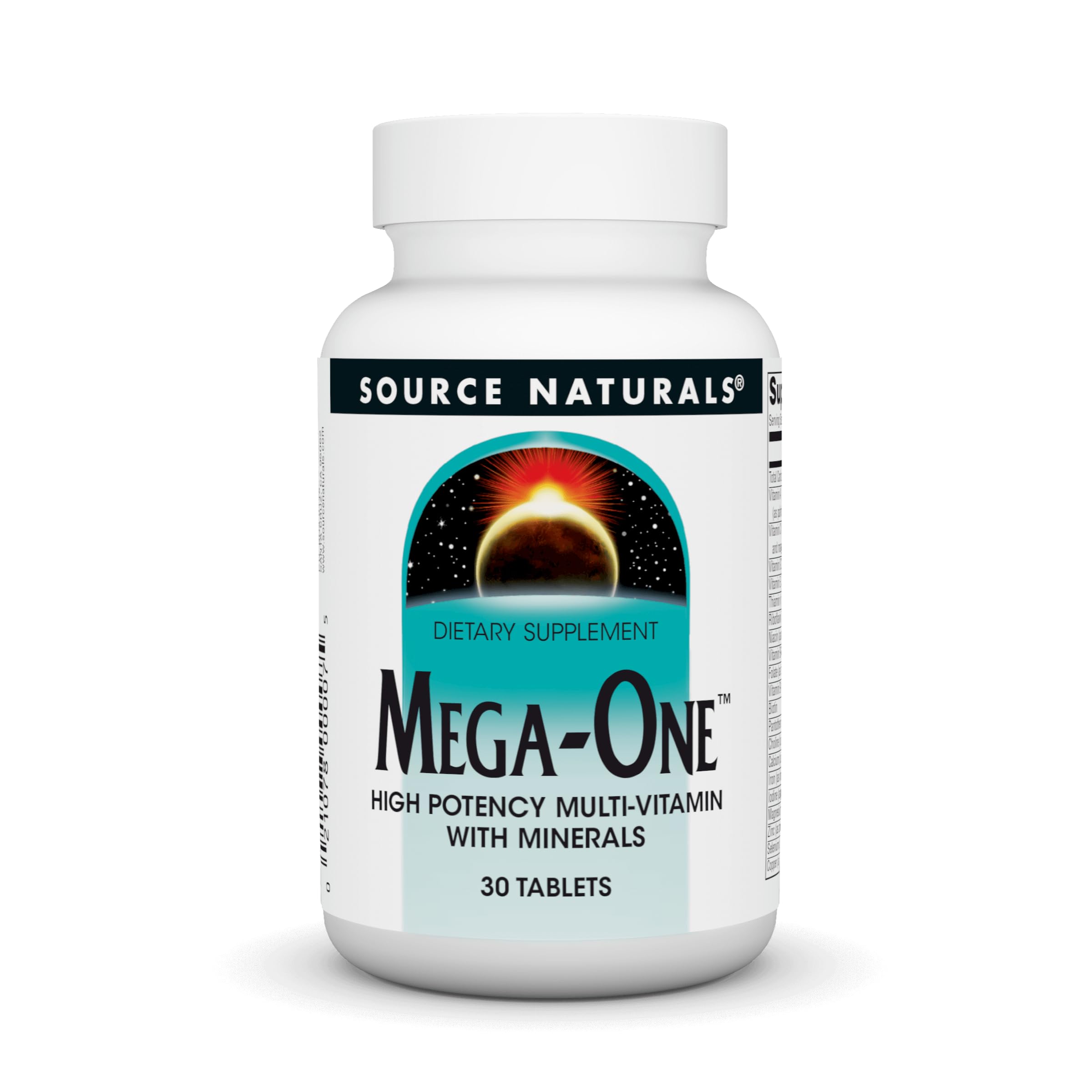 Source Naturals Mega-One Multi-Vitamin with Minerals* - 30 Tablets Source Naturals uk supplements