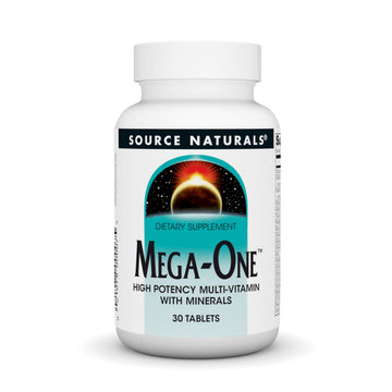Source Naturals Mega-One Multi-Vitamin with Minerals* - 30 Tablets Source Naturals uk supplements