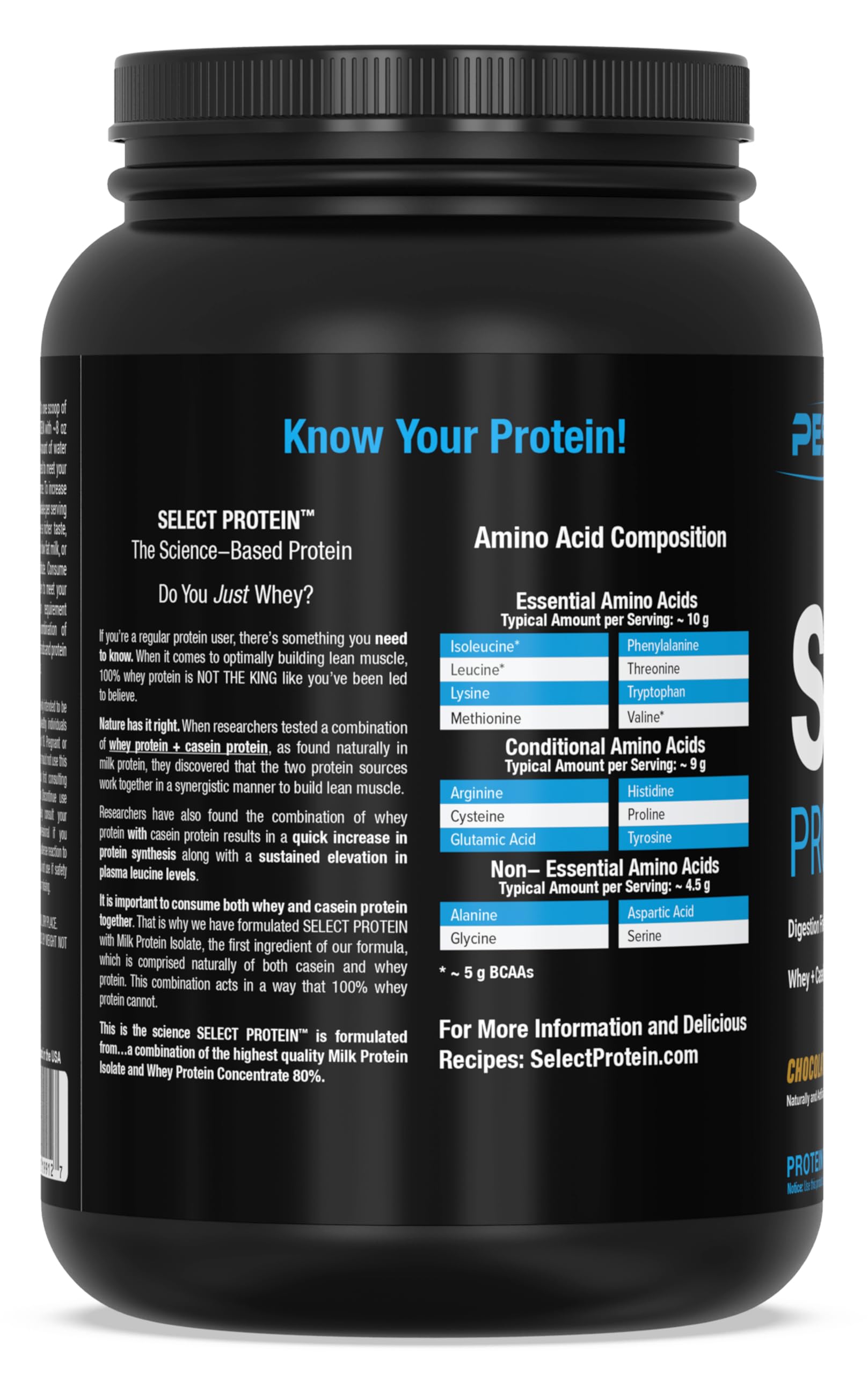 PEScience Select Low Carb Protein Powder, Chocolate Peanut Butter Cup, 27 Serving PEScience uk supplements