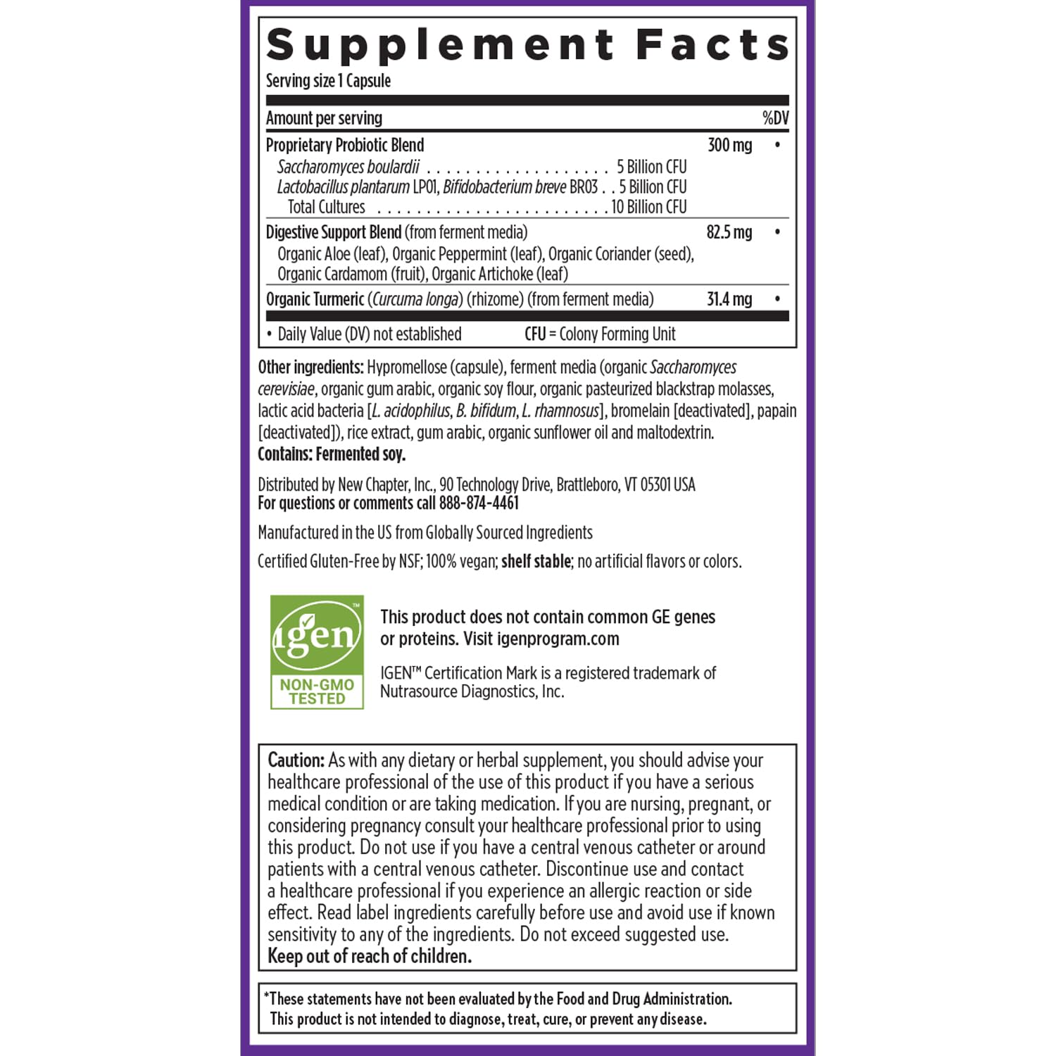 New Chapter Probiotic All-Flora - 30 ct (1 Month Supply) for Advanced Digestion New Chapter uk supplements