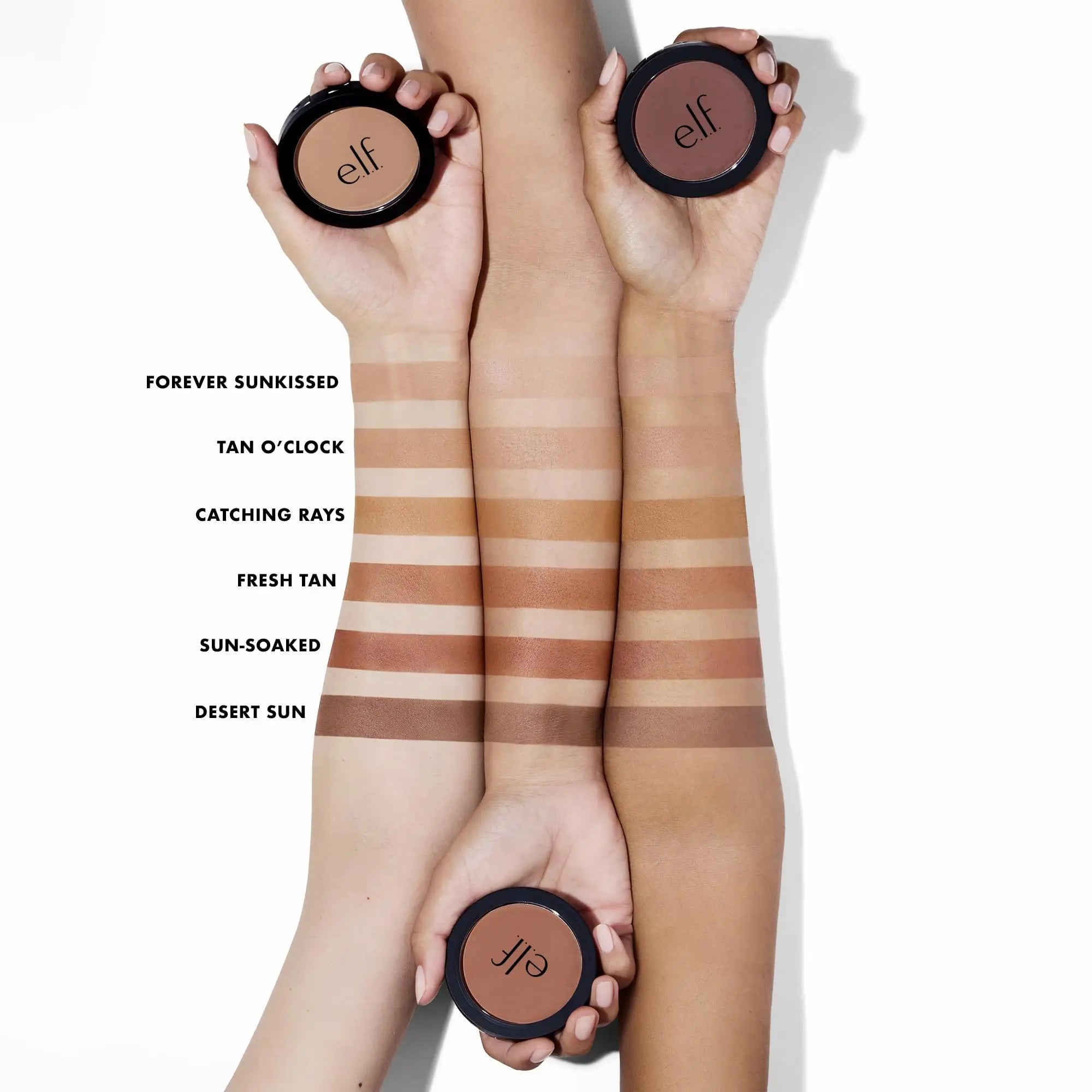 e.l.f. Primer-infused Bronzer, Long-Wear, Matte, Bold, Lightweight, Blends Easily, Contours Cheeks, Forever Sun Kissed, All-Day Wear, 0.35 Oz e.l.f. uk supplements