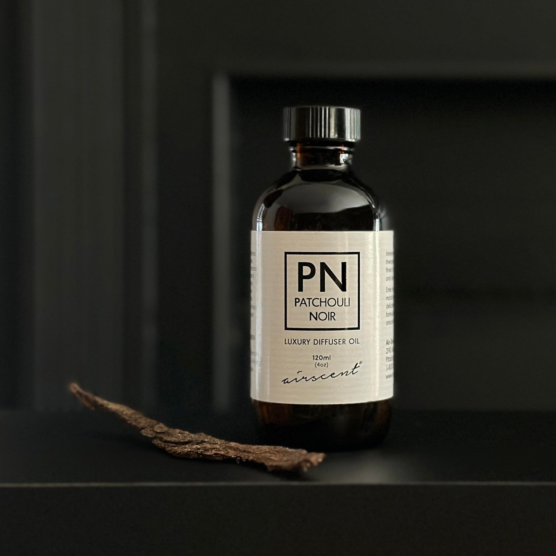 Patchouli Noir Diﬀuser Oil - Air-Scent Aroma and Essential Oil Blend - 120 Milliliter (4 ﬂ oz) Bottle Air-Scent uk supplements