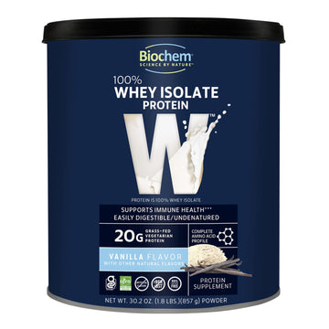 Biochem, Whey Protein Powder, 20g of Protein to Support Muscles and Intense Workouts Biochem uk supplements