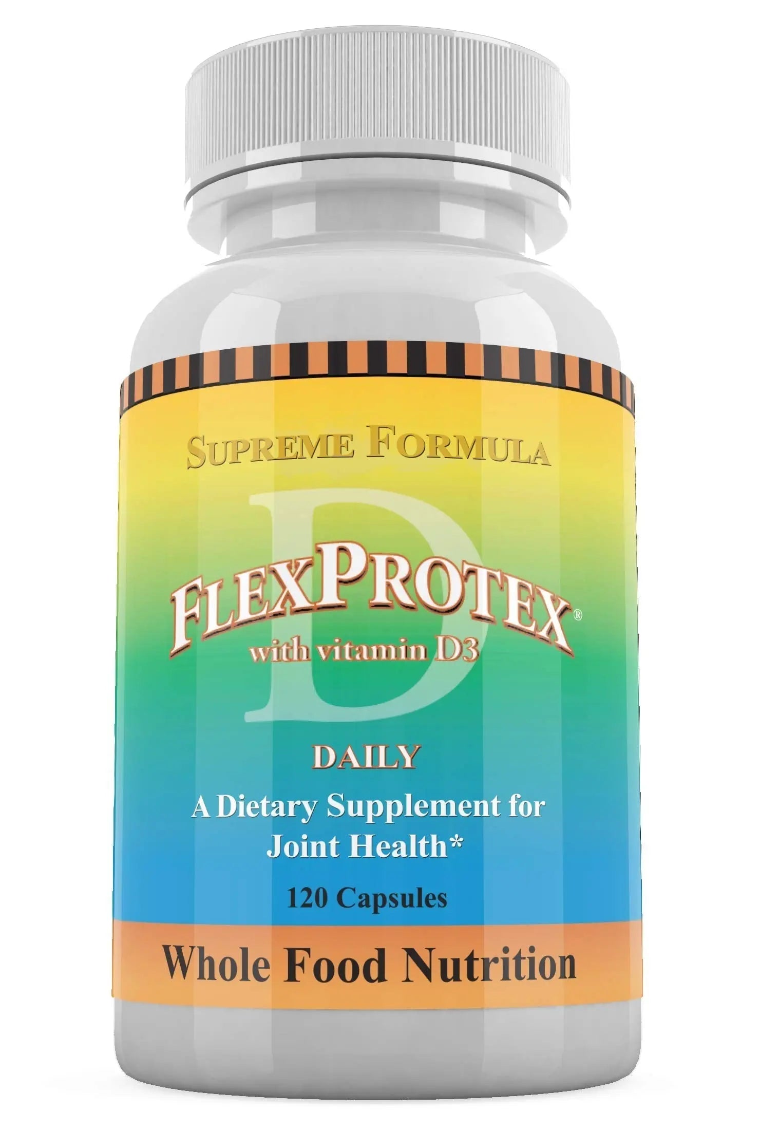Daily Health, Flexprotex D 884mg Joint Muscle Support 120 Capsules Natural Herbal Turmeric Chondroitin Glucosamine Yucca Boswellia Hyaluronic Acid Ashwagandha D3 Magnesium (1 Month Supply) Daily Health uk supplements