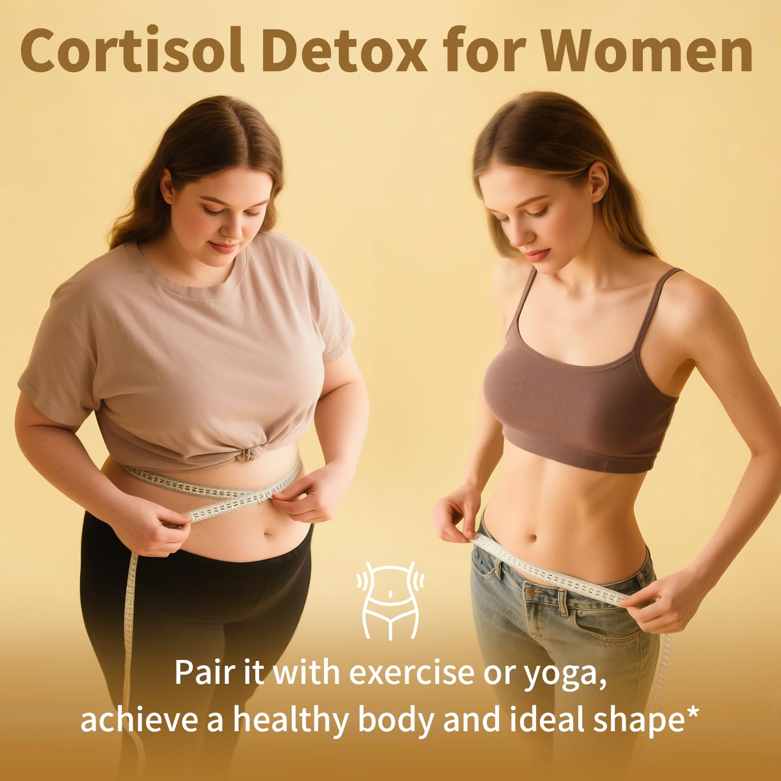 2 Pack Cortisol Supplements for Women & Men - 10-in-1 Cortisol Reducer Manager Detox with Ashwagandha, Magnesium - Lower High Cortisol Levels, Relaxation & Night Support, Non-GMO, 120 Capsules BBEEAAUU uk supplements