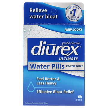 Diurex Ultimate Re-Energizing Water Pills - Maximum Strength Diuretic - Relieve Water Bloat Diurex uk supplements