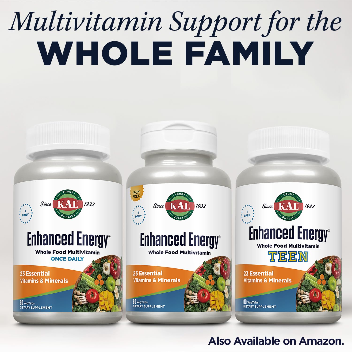 KAL Enhanced Energy Tablets, 60 Count KAL uk supplements