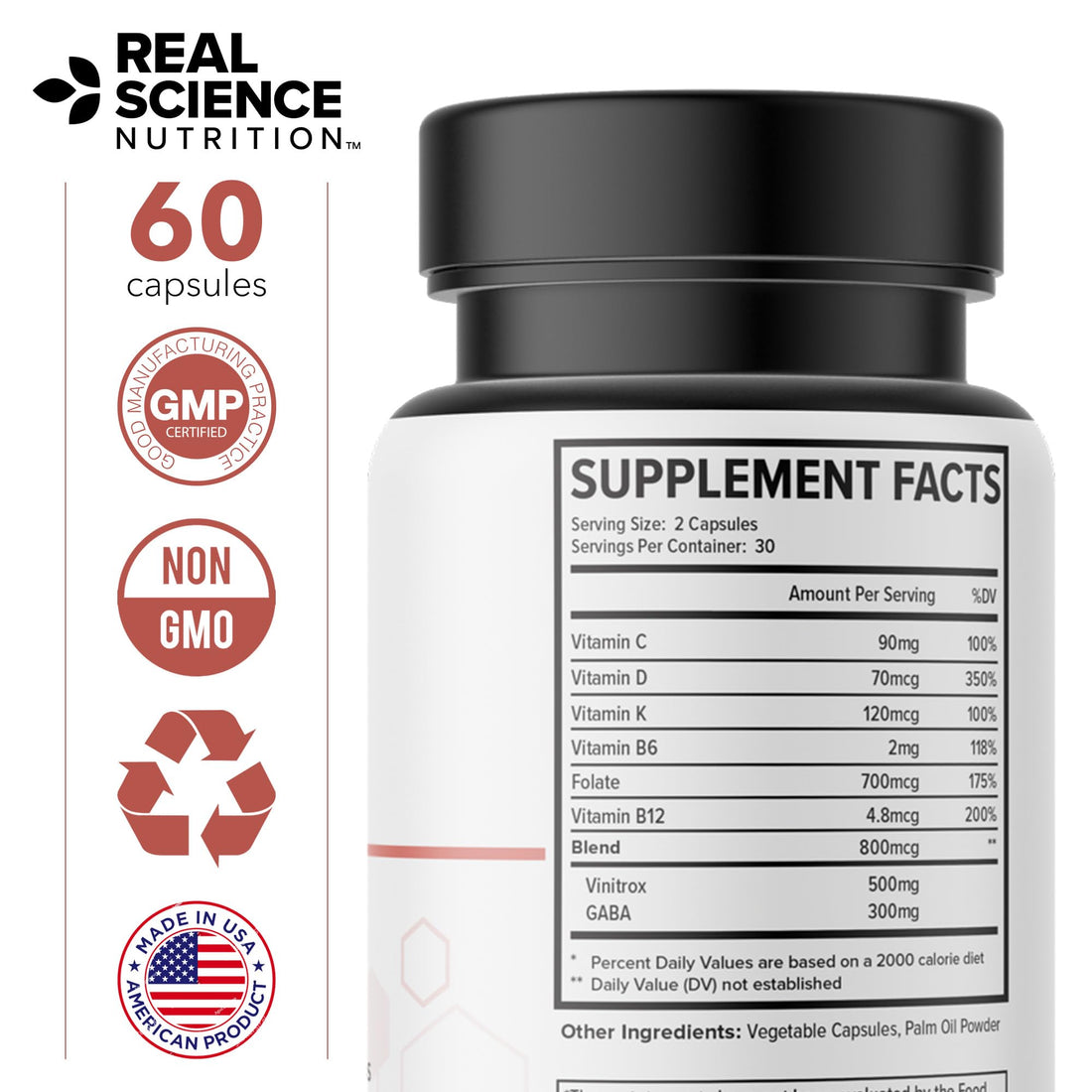 Real Science Nutrition Offers Memory Miracle – Brain and Memory Support Supplement for Focus, Mental Clarity & Brain Health – Nootropic Brain Booster with Nitric Oxide – 60 Capsules Real Science Nutrition uk supplements