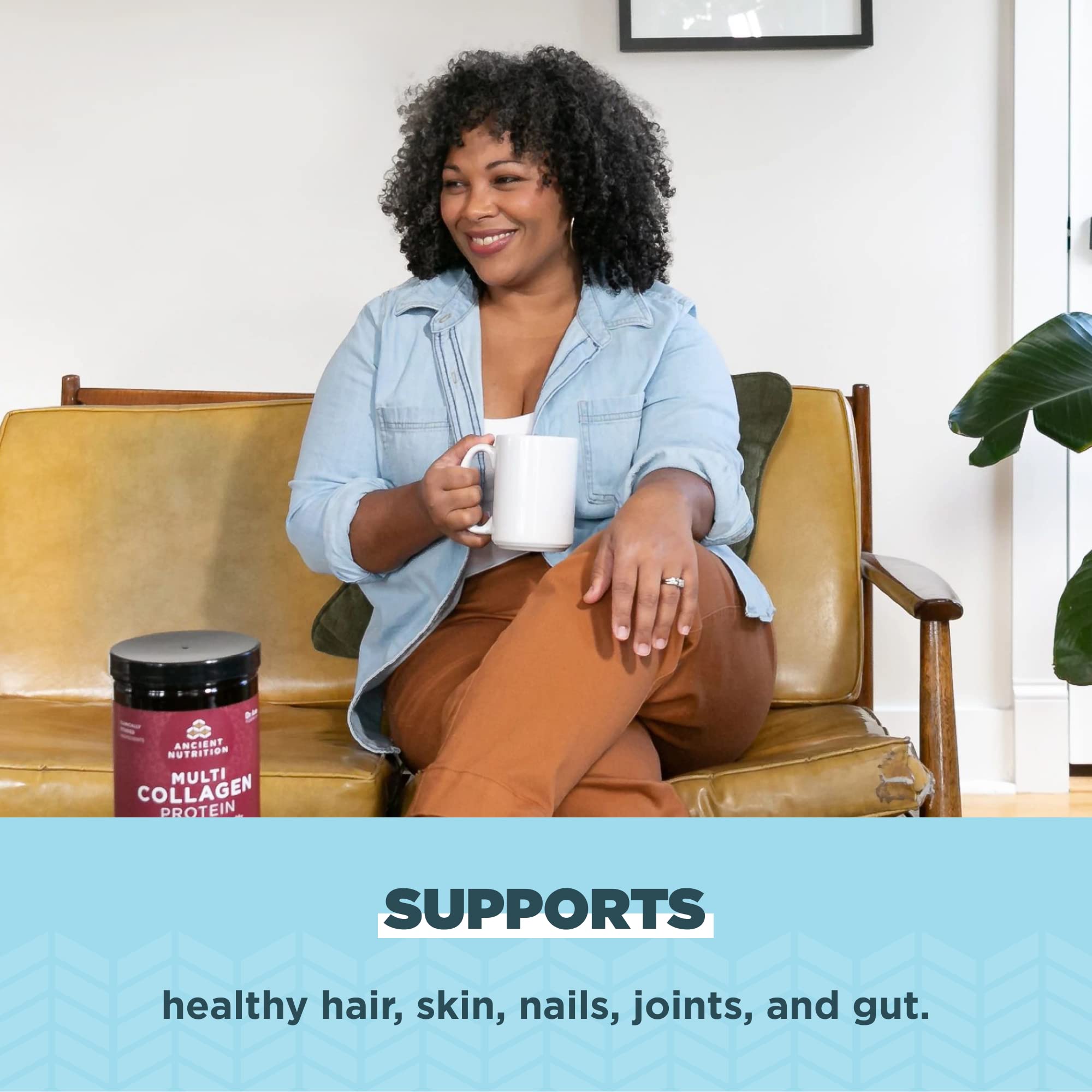 Ancient Nutrition Collagen Powder Protein, Multi Collagen Protein, Hydrolyzed Collagen Peptides Supports Skin and Nails, Joint Supplement (Gut Restore, 20 Servings) Ancient Nutrition uk supplements