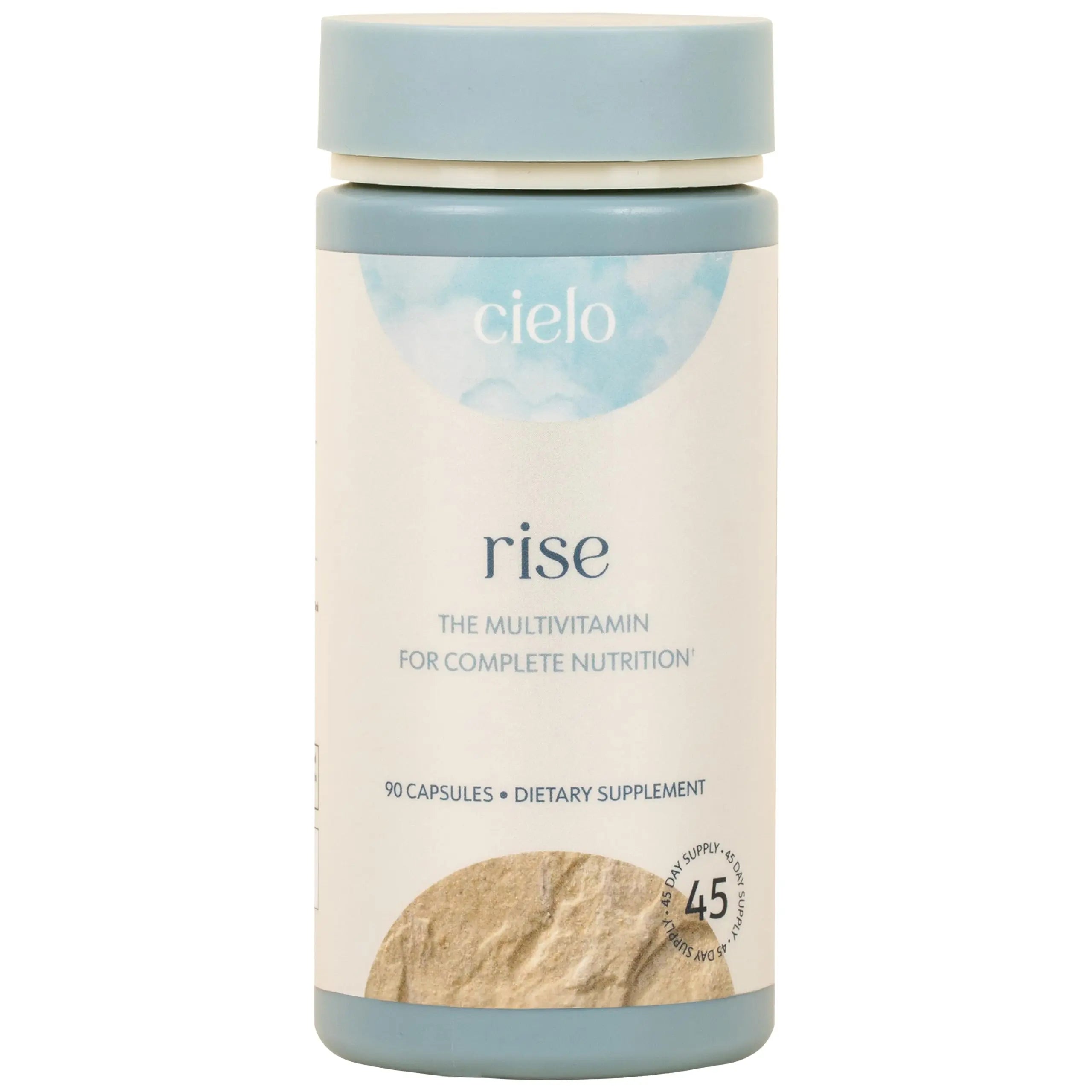 Cielo Rise Multivitamin for Women and Men - Vitamin A, C, D3, E K2, & More - Magnesium Glycinate, Citrate, and Malate for Digestive Support Cielo uk supplements