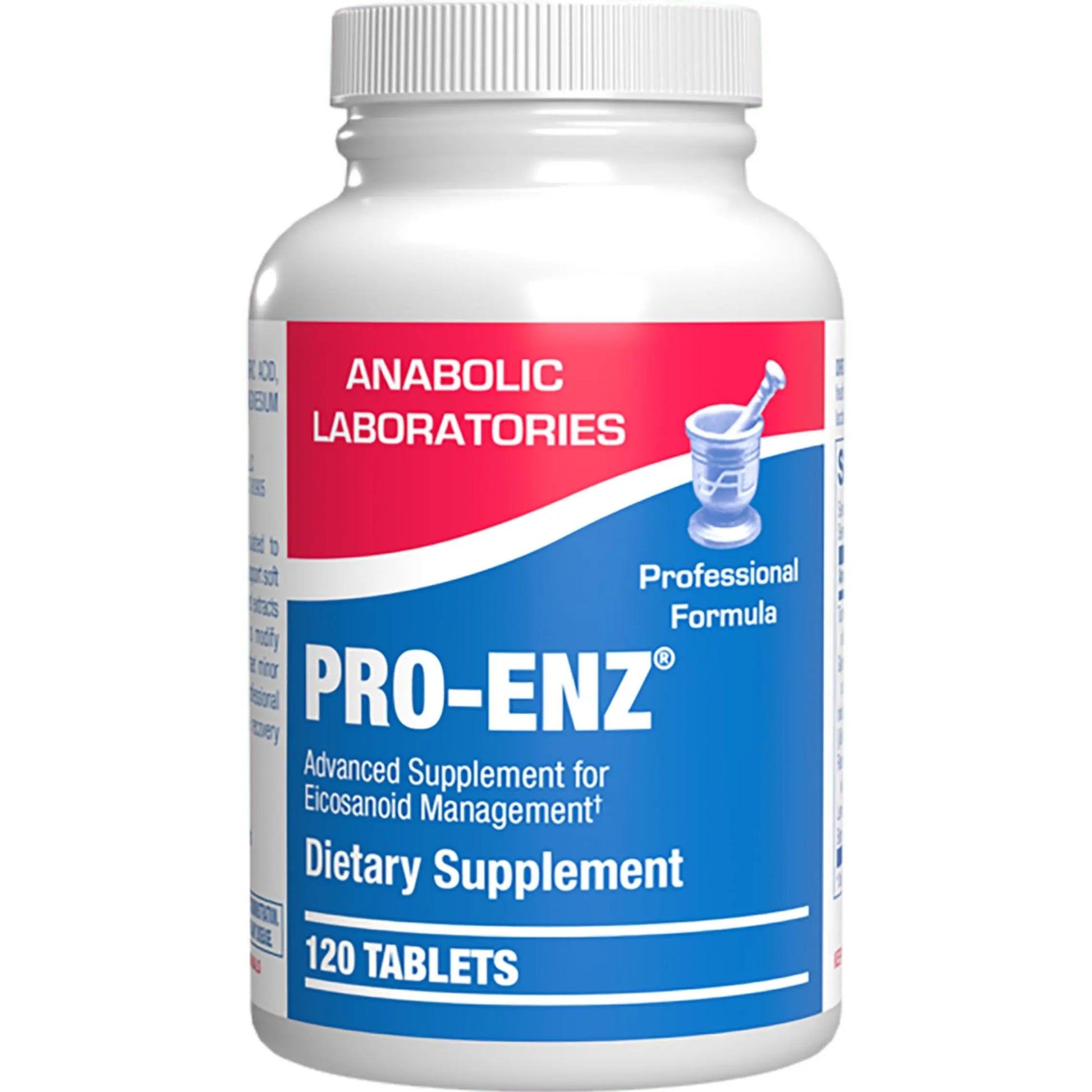 Pro ENZ Joint Support Supplement - Clinical Formula Turmeric Boswellia Supplement for Joint & Cartilage Mobility and Comfort Support Plus Eicosanoid Management with Proteolytic Enzymes (120 Servings) Anabolic Laboratories uk supplements
