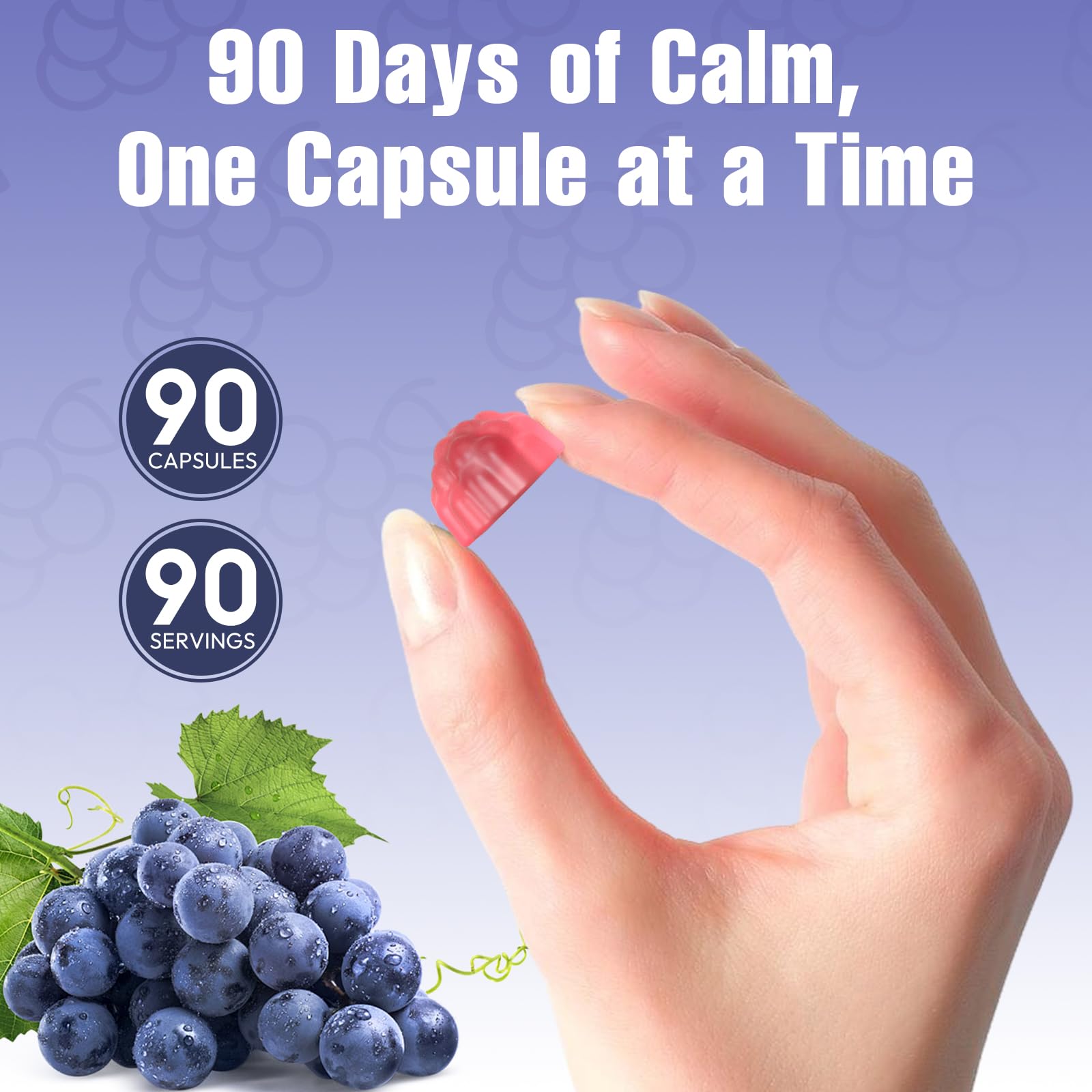 Magnesium Complex Gummies, Individually Packaged Magnesium Supplement, Magnesium Chelate, Bisglycinate, Malate, Citrate, Taurate Chewable for Women & Men,Sleep&Muscle&Nerve Health, Vegan 90 Counts DIAYAC uk supplements