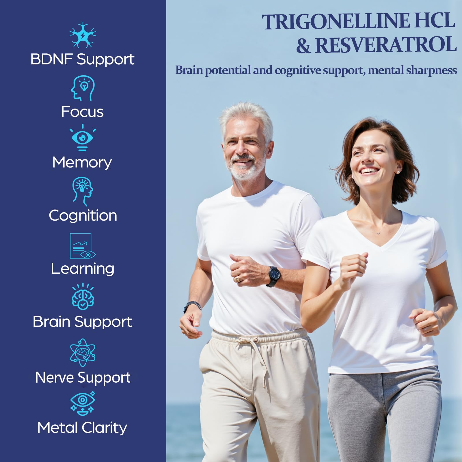 Nokuba NAD Supplement - NMNH Alternative with Trigonelline HCL 500mg & Resveratrol - NAD+ Precursors Plant Extraction - Support Cellular Energy & Healthy Aging & Brain for Women & Men - 90 Capsules Nokuba uk supplements