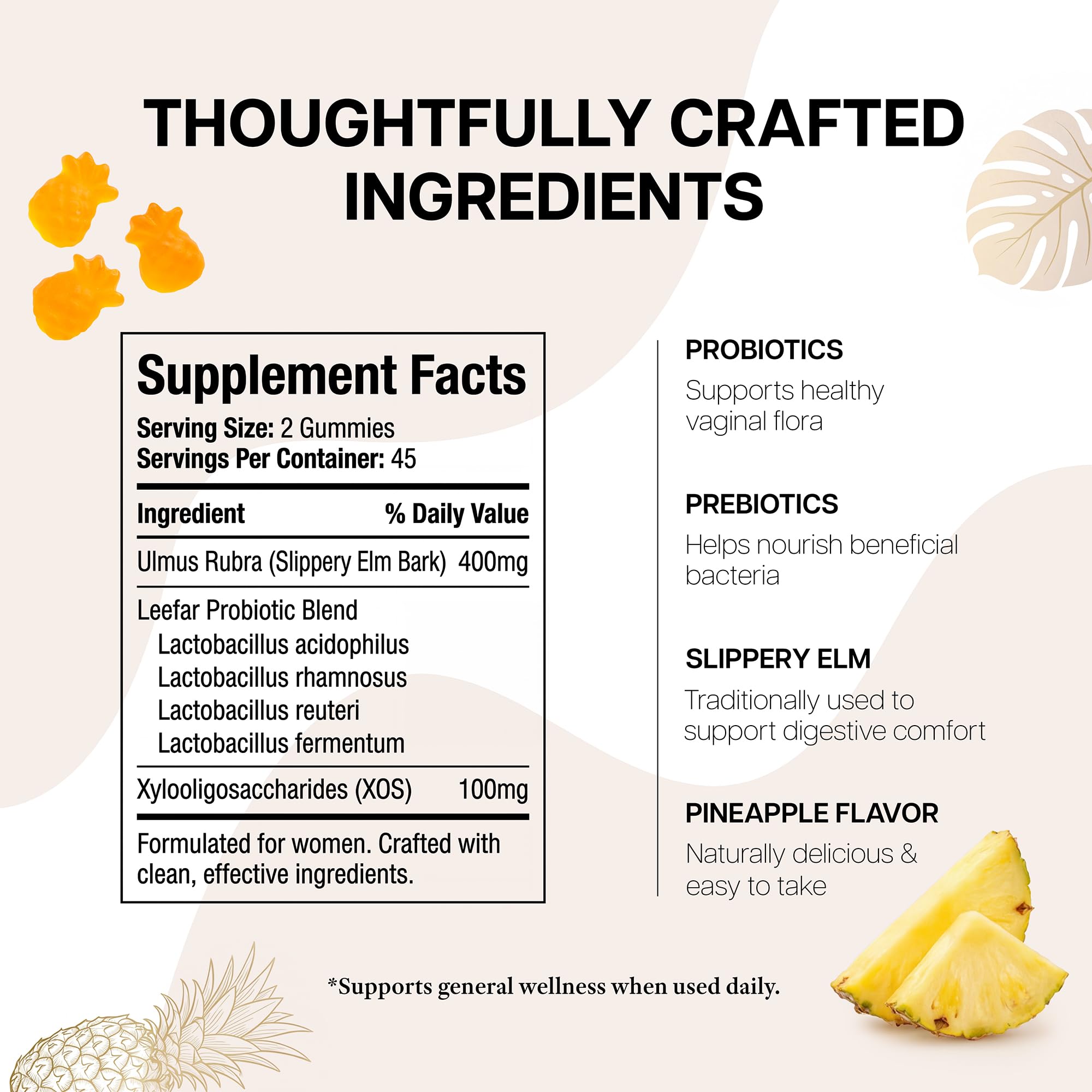 Magic V Care – Premium Feminine Balance Gummies – Women’s Wellness & pH Support – Vaginal Health, Immunity & Hormonal Balance – Vegan, Gluten-Free – Tropical Pineapple – 90 Gummies – 45 Servings Magic V Steam uk supplements