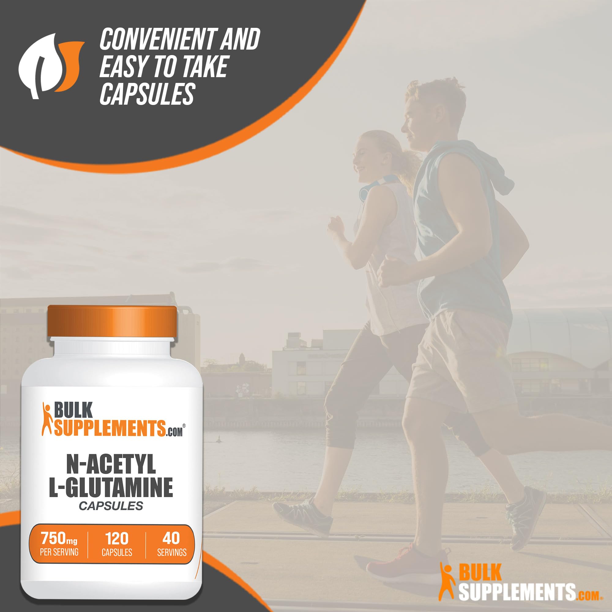 BULKSUPPLEMENTS.COM N-Acetyl L-Glutamine Capsules - Glutamine Supplement BULKSUPPLEMENTS.COM uk supplements