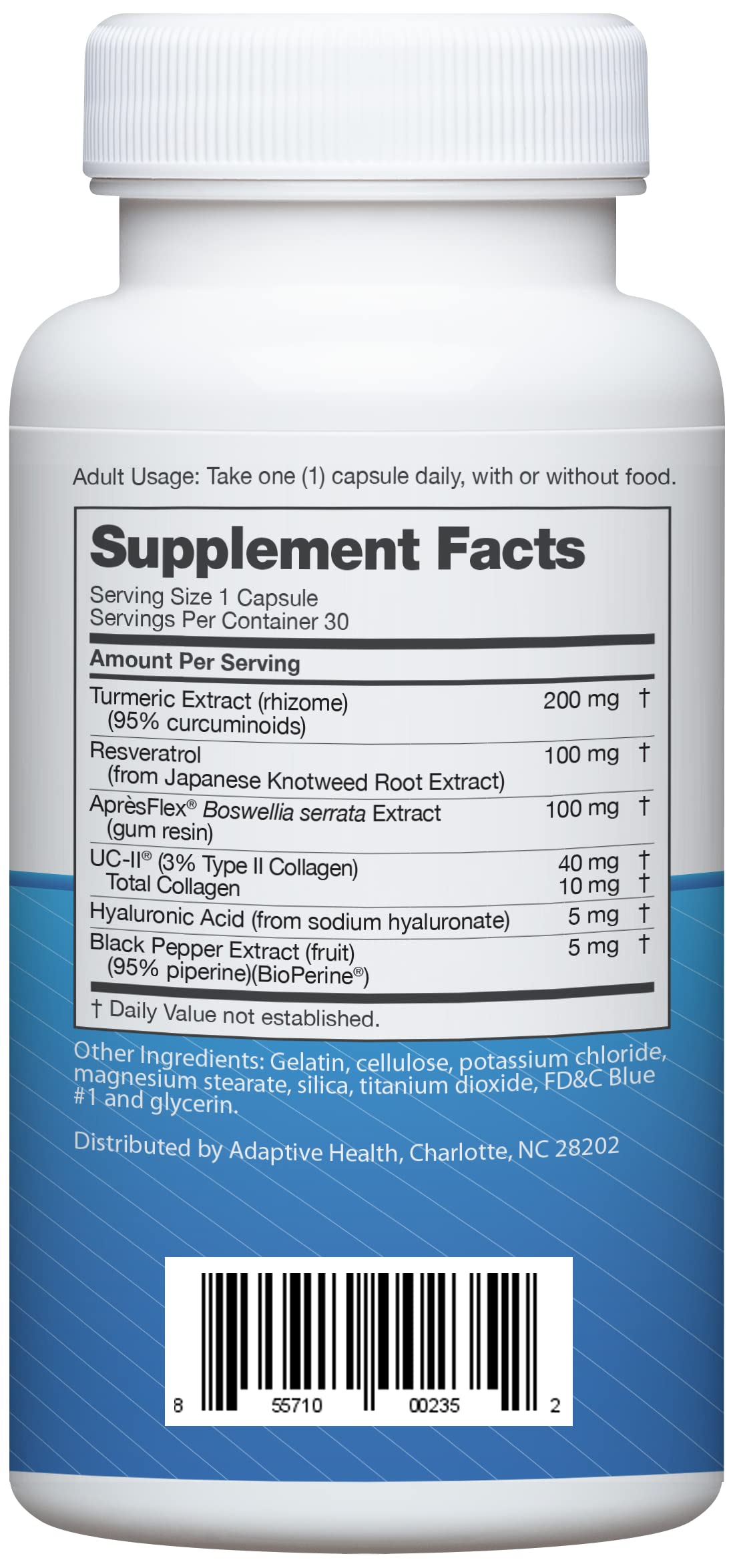 Instaflex Advanced Joint Support Supplement - Turmeric, Resveratrol, Boswellia Serrata Extract, BioPerine, UC-II Collagen- 30 Count Instaflex uk supplements