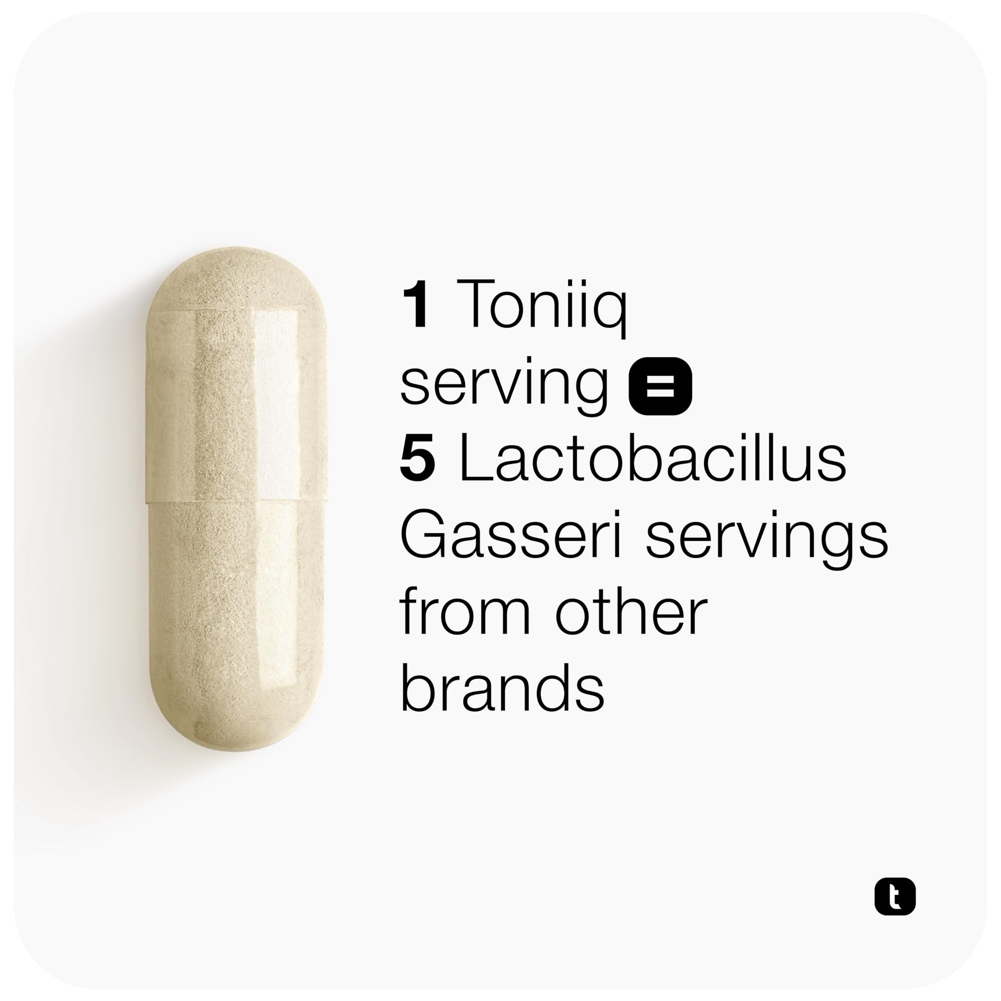 Lactobacillus Gasseri - Ultra High Strength 50 Billion CFU - Delayed Release Capsules - Made with Prebiotic Inulin Fiber - Supports Digestive Health & Gut Flora - Third-Party Lab Tested - 60 Capsules Toniiq uk supplements