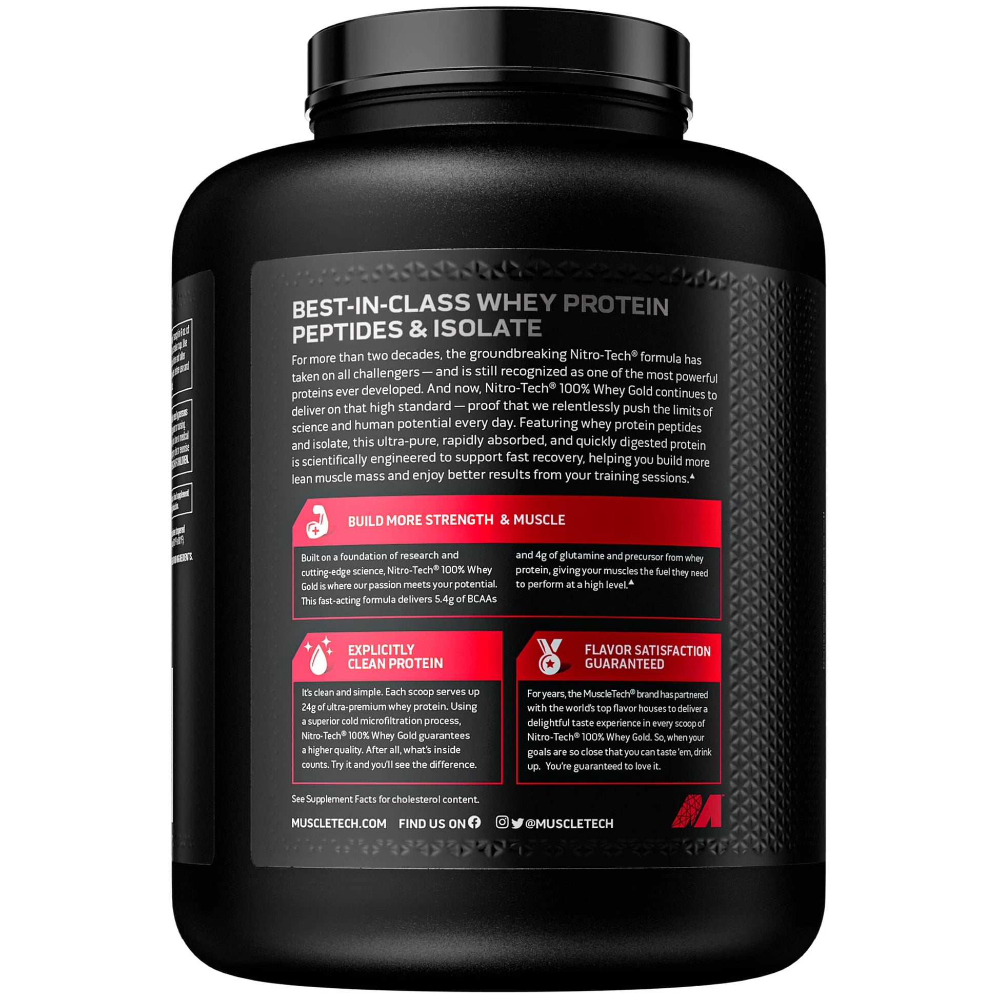 Whey Protein Powder MuscleTech Nitro-Tech Whey Gold Protein Powder Whey Protein MuscleTech uk supplements