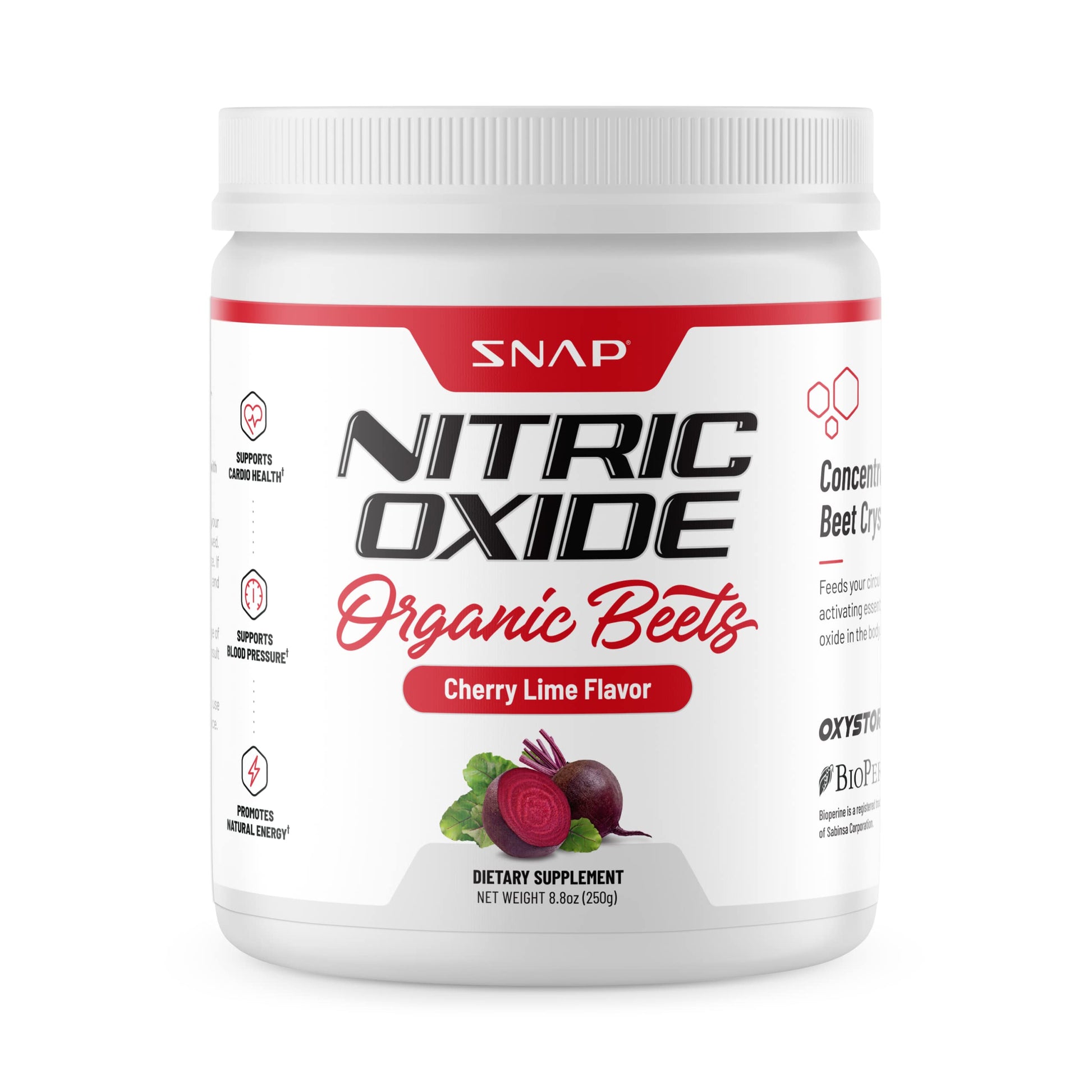 Snap Supplements USDA Organic Beet Root Powder, 3-in-1 Nitric Oxide Supplement Snap Supplements uk supplements