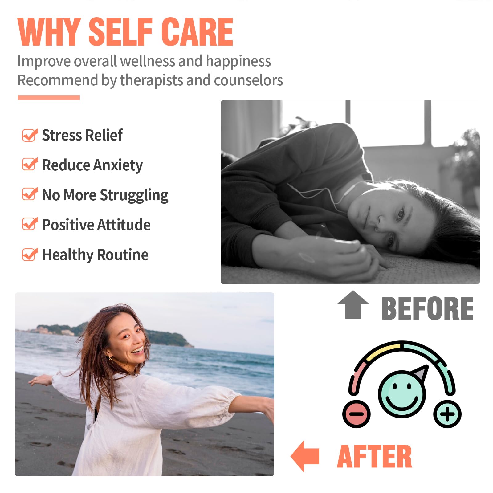HIONXMGA Positive Messages in a Bottle (60+ Positive Affirmations),Self Care Gifts for Women Men HIONXMGA uk supplements