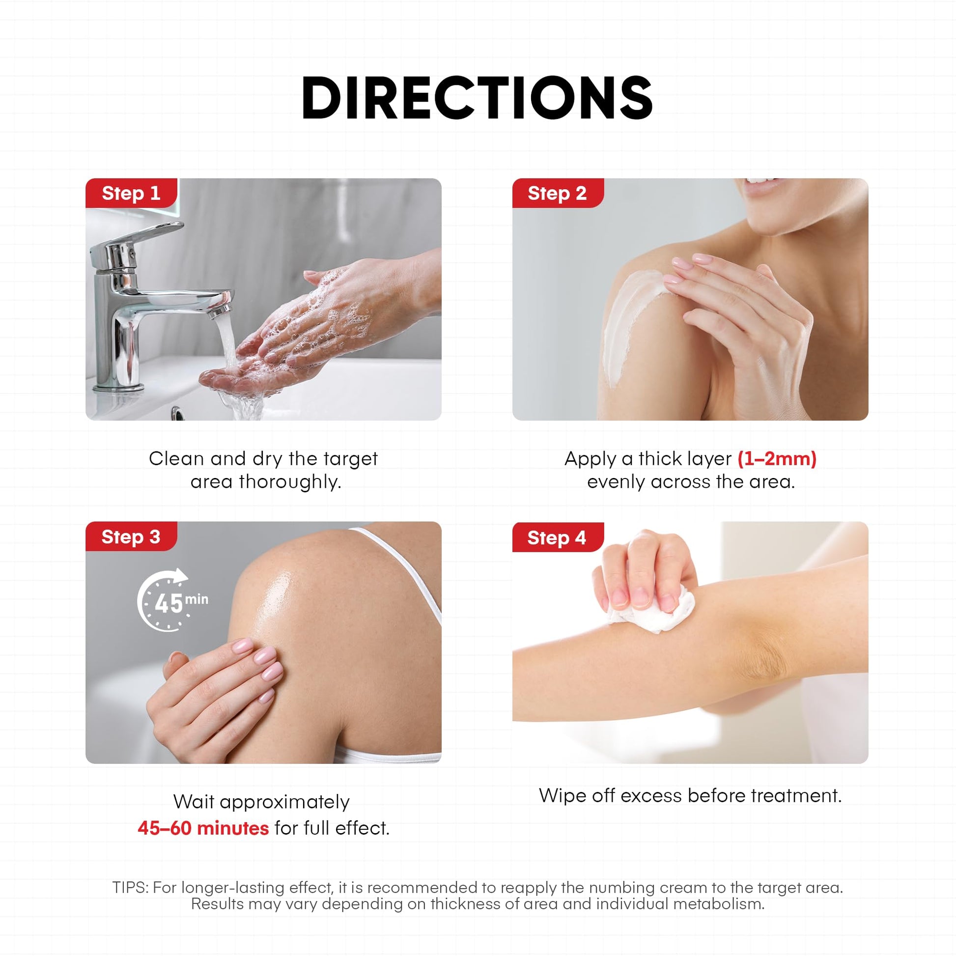 Treatonic 5% Lidocaine Numbing Cream: Lidocaine Cream for Pain Relief, Itching, Burning, Soreness, Hemorrhoid - Maximum Strength Topical Numb Cream - Fast Acting & Long Lasting Numbing Cream - 4.2 oz Treatonic uk supplements