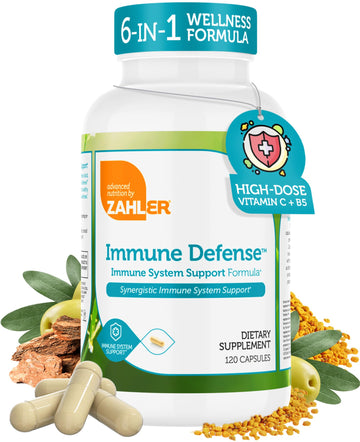 Zahler Immune Defense, Immune System Support, Certified Kosher, 120 Capsules Zahler uk supplements