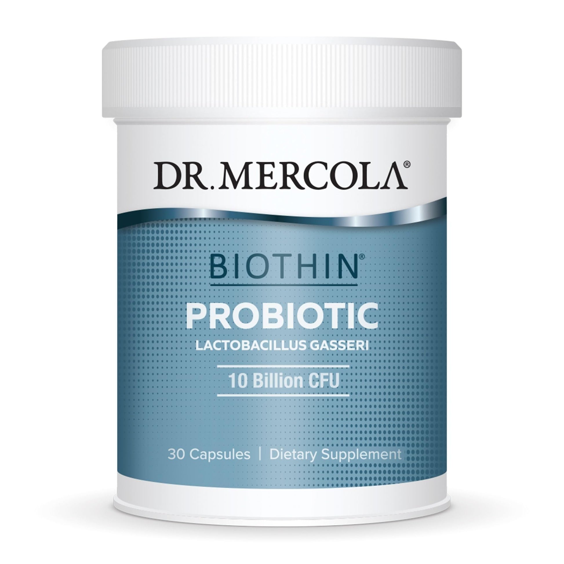 Dr. Mercola Biothin Probiotic - Digestive Health Supplement - Supports Healthy Metabolism - GMO-Free, Gluten-Free & Soy-Free - 30 Delayed-Release Capsules (30 Servings) Dr. Mercola uk supplements