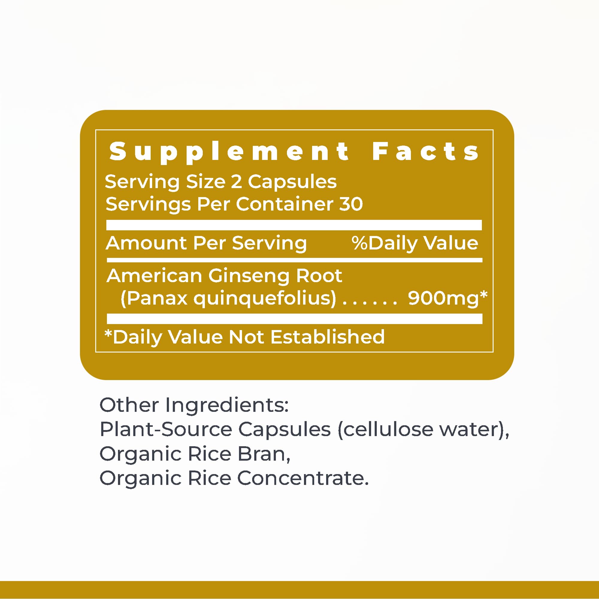 Premier Research Labs American Ginseng Supplement - American Ginseng Capsules, Herbal Ginseng Root Pills, North American Ginseng Herb Extract, Calming Energy Supplement - 60 Plant-Based Capsules Premier Research Labs uk supplements